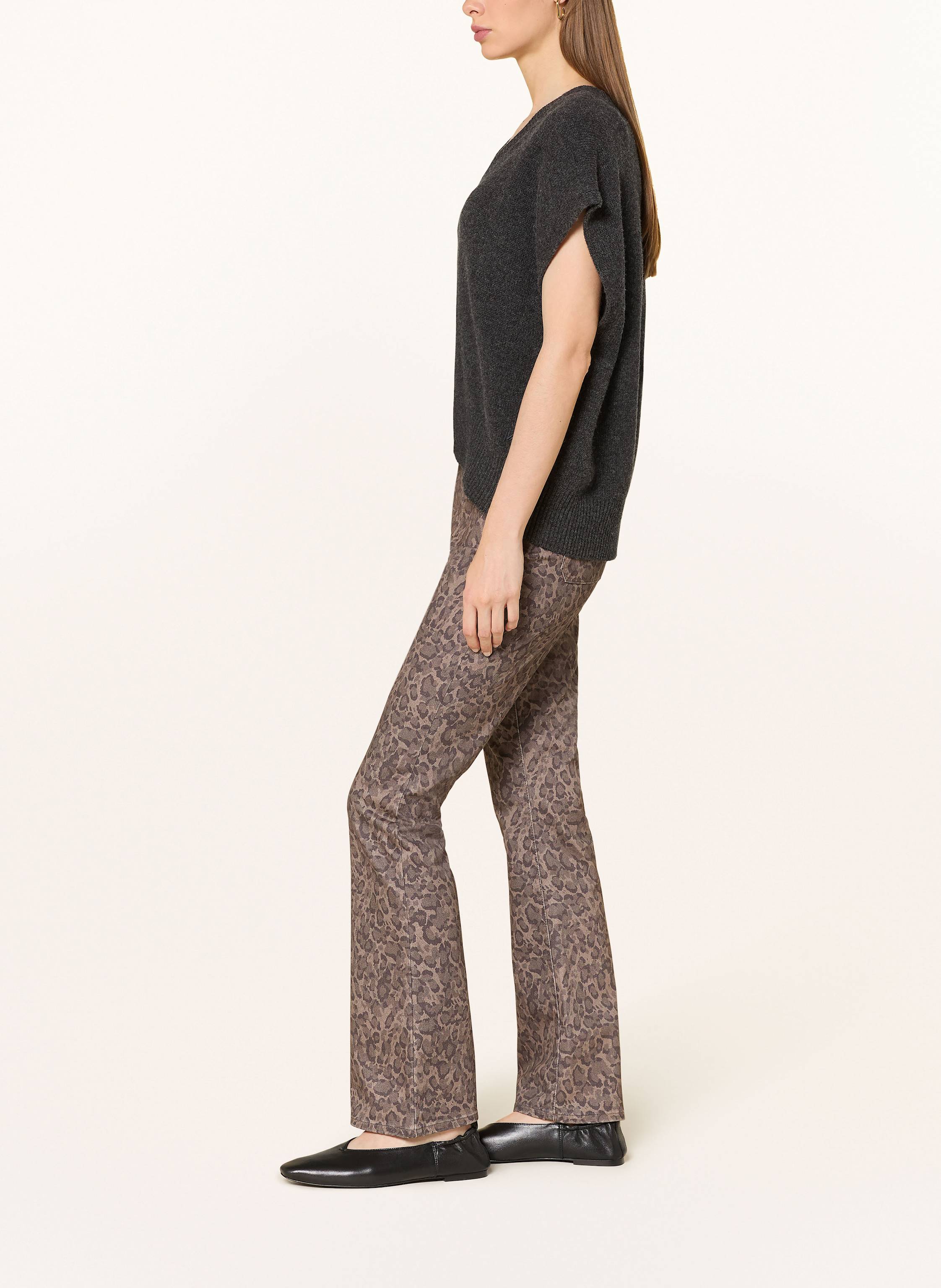 Thumbnail - Brax Bootcut-Hose Shakira beige