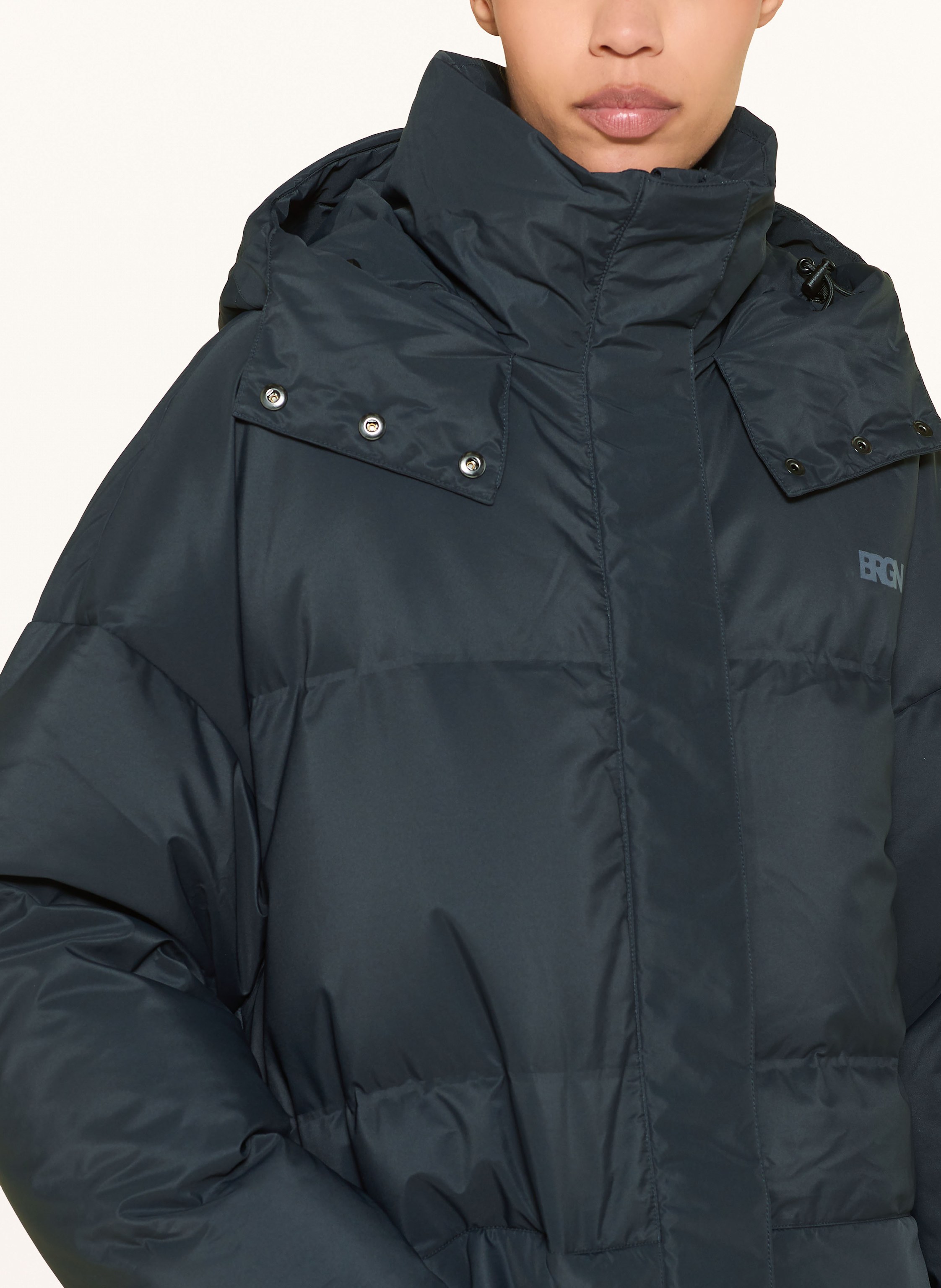 Thumbnail - Brgn Daunenjacke Regnskyll blau