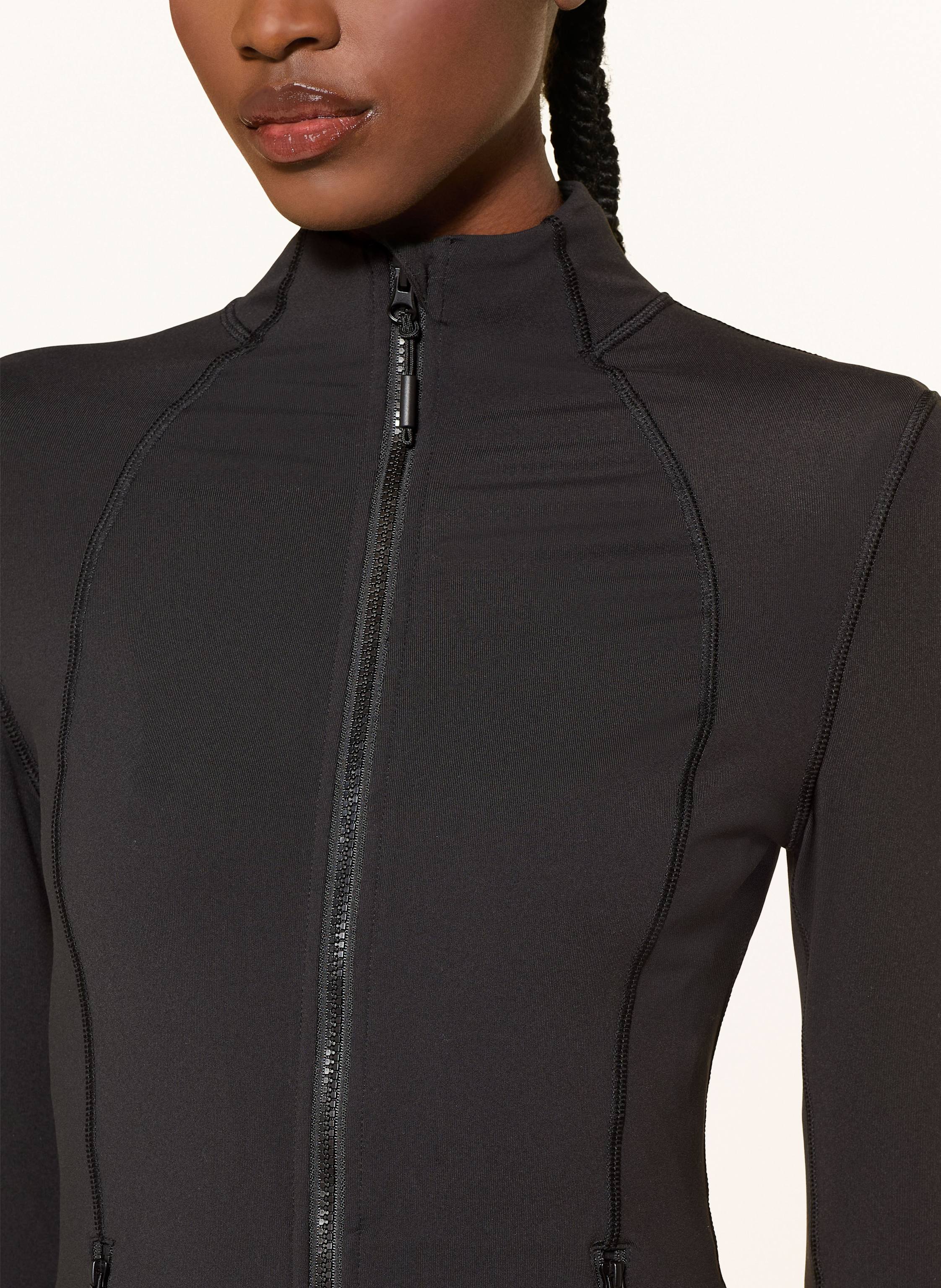 Thumbnail - Mrs & Hugs Midlayer-Jacke schwarz