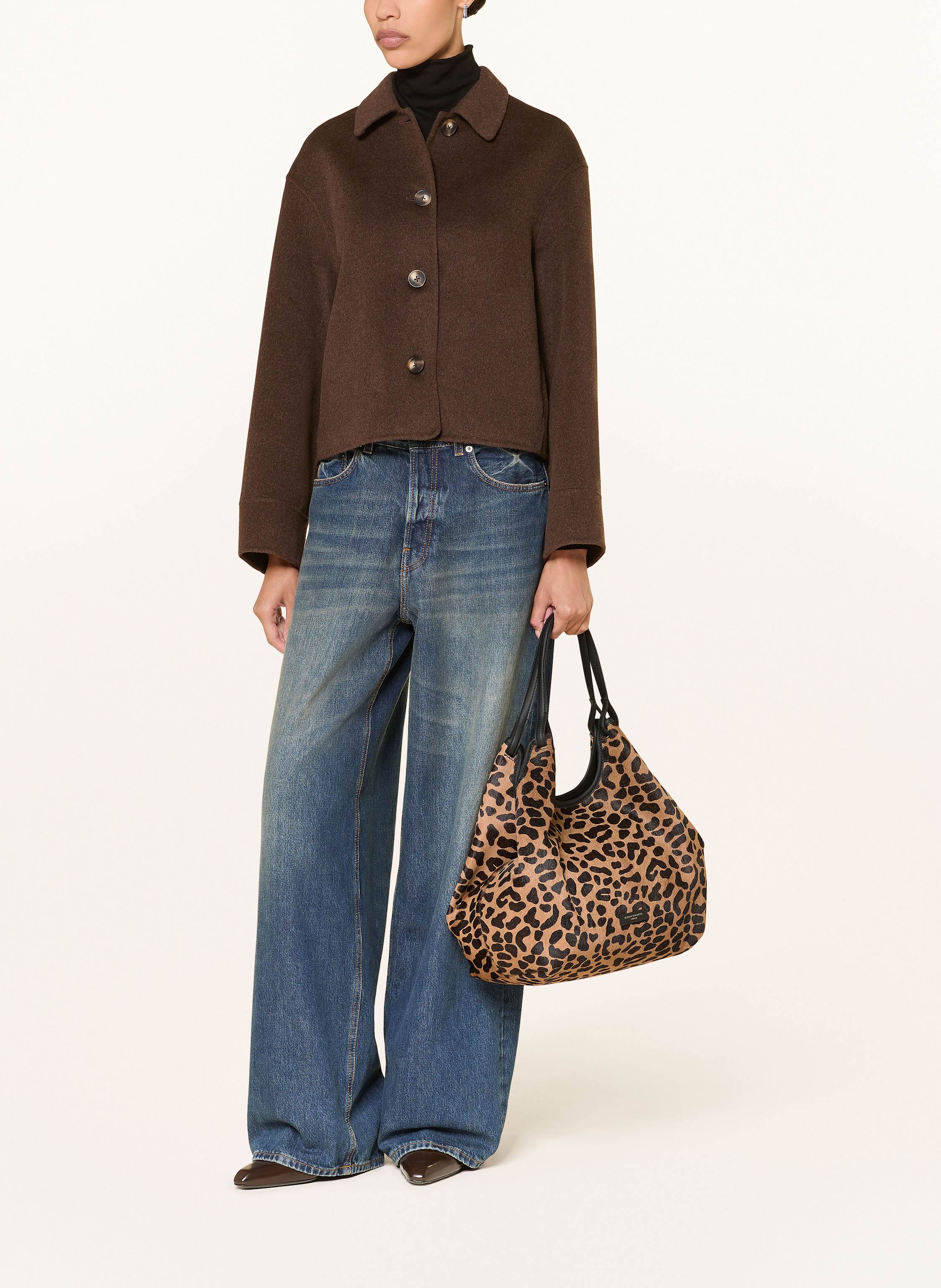 Thumbnail - Gianni Chiarini Handtasche Dua Xl Mit Innentasche beige