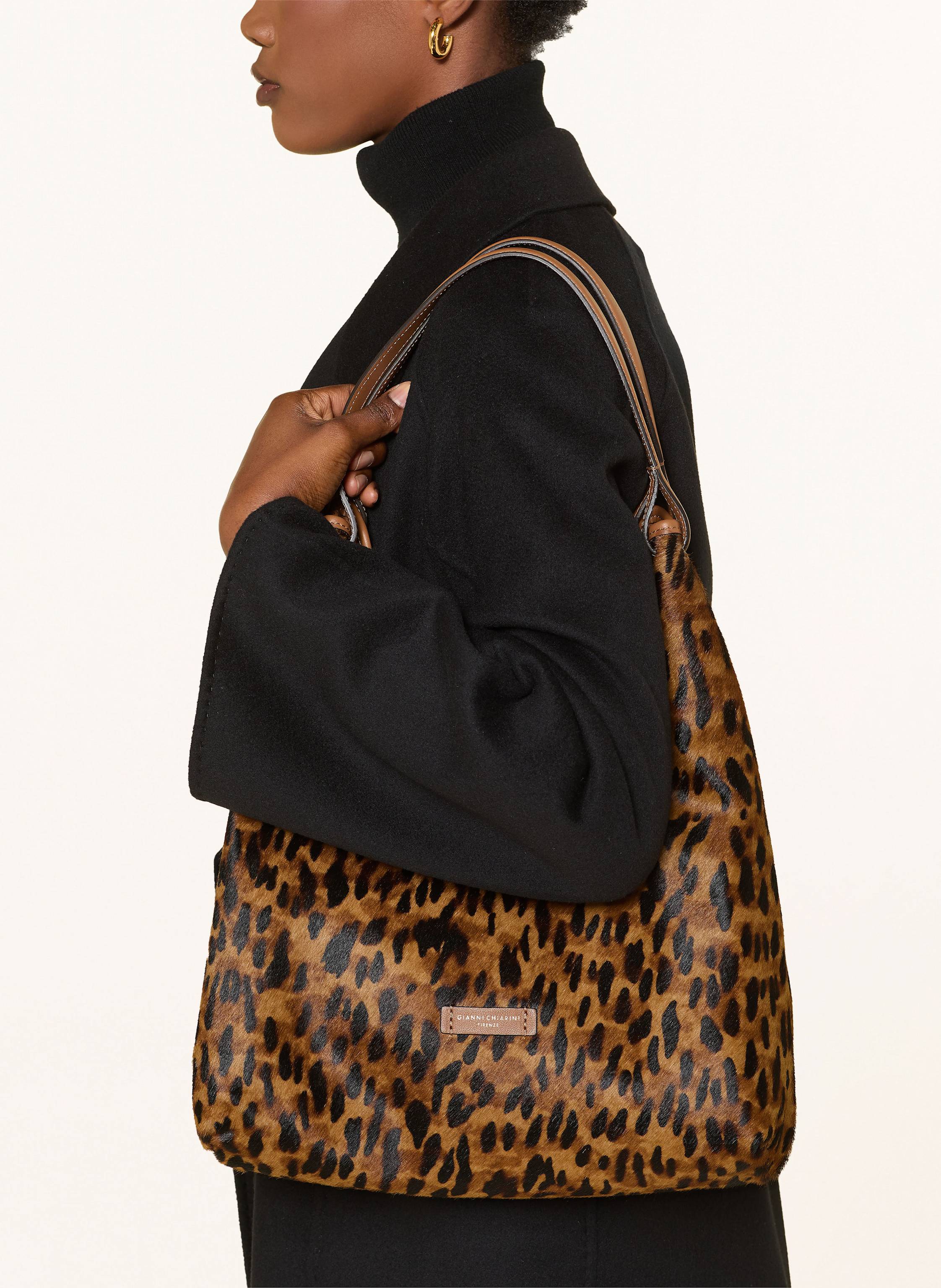 Thumbnail - Gianni Chiarini Handtasche Dua Xl Mit Innentasche braun