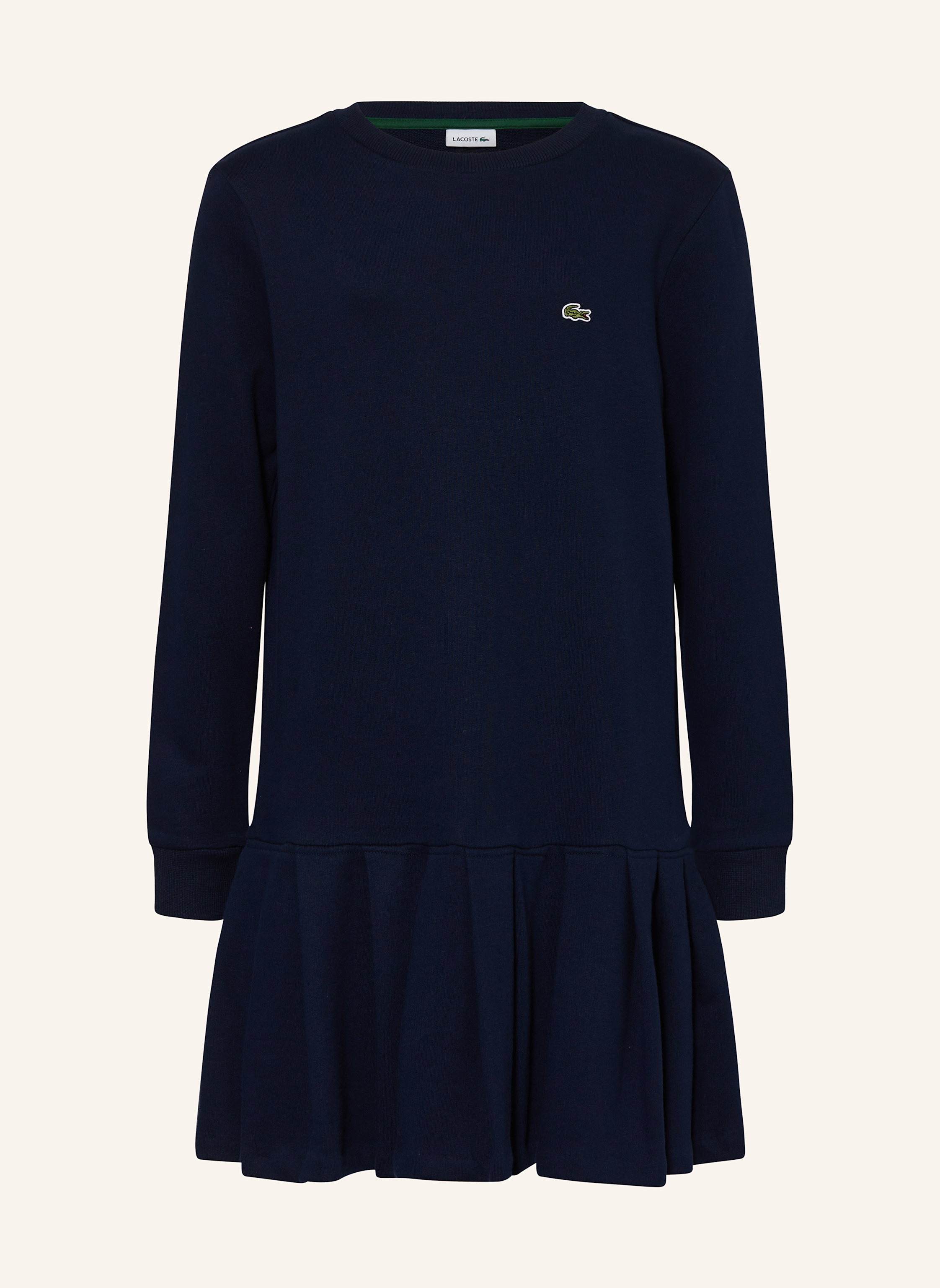 Lacoste Sweatkleid blau