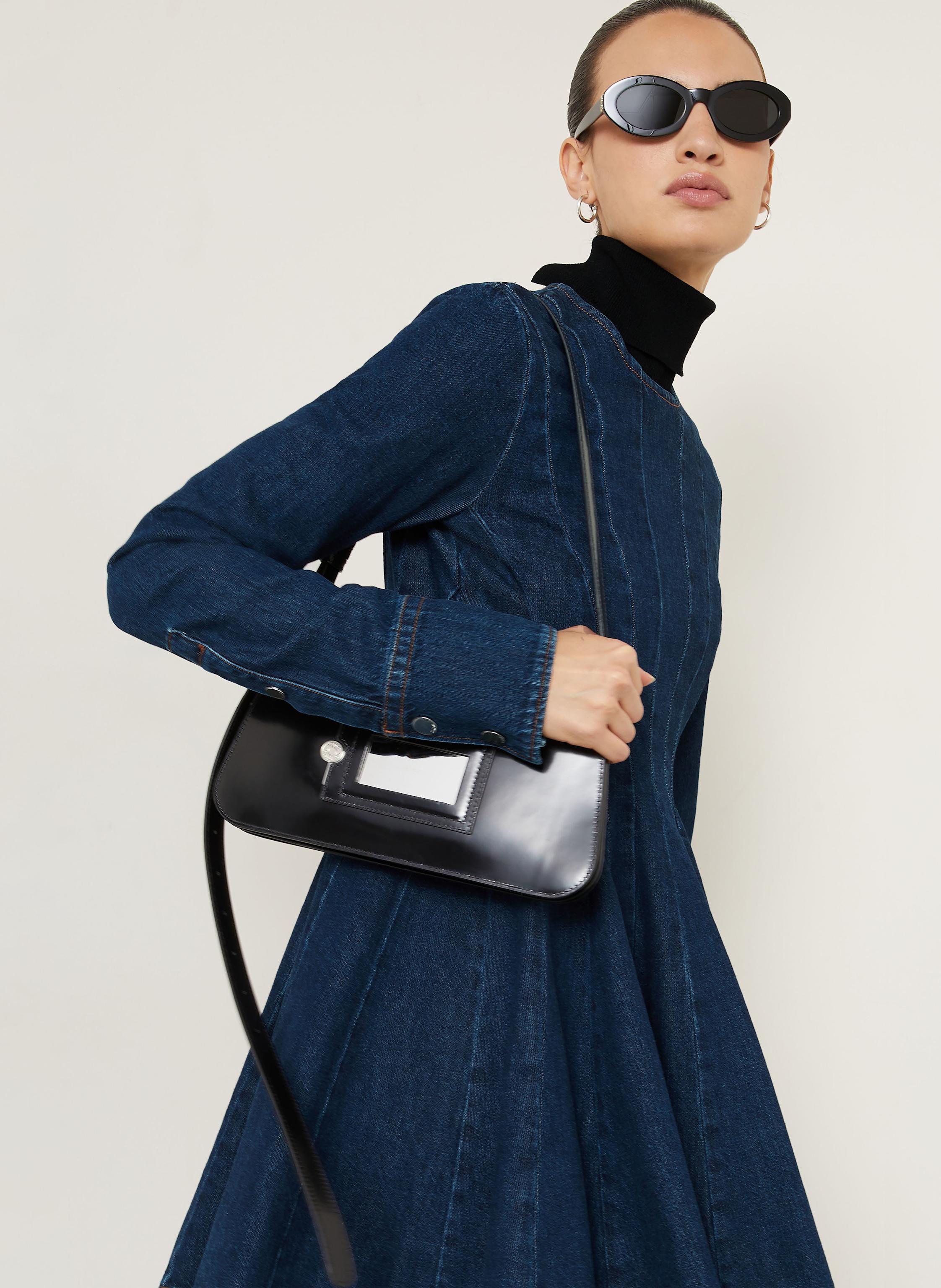 Thumbnail - Sportmax Jeanskleid Aereo blau