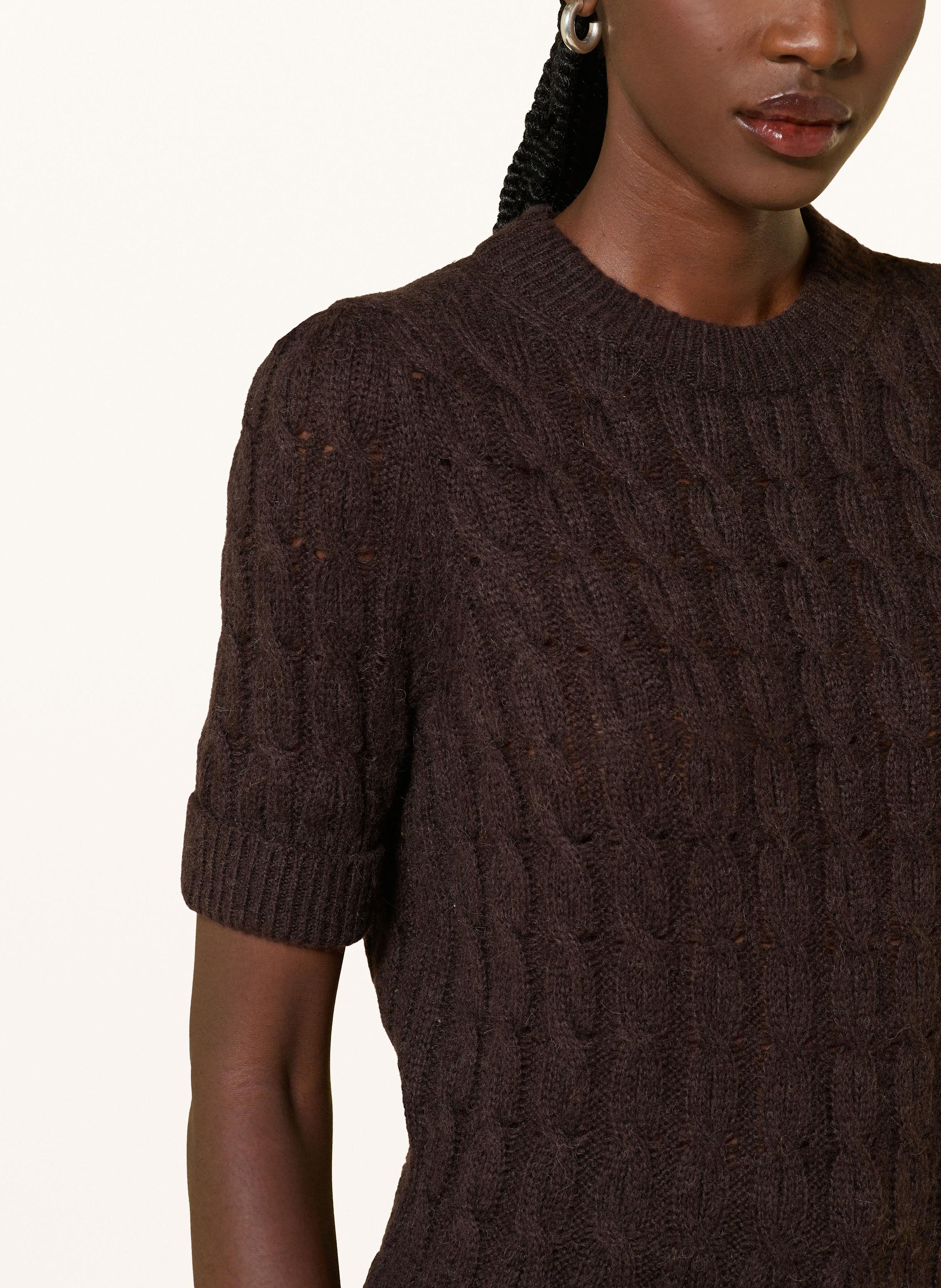 Thumbnail - Dorothee Schumacher Pullover Sheer Softness Mit 3/4-Arm braun