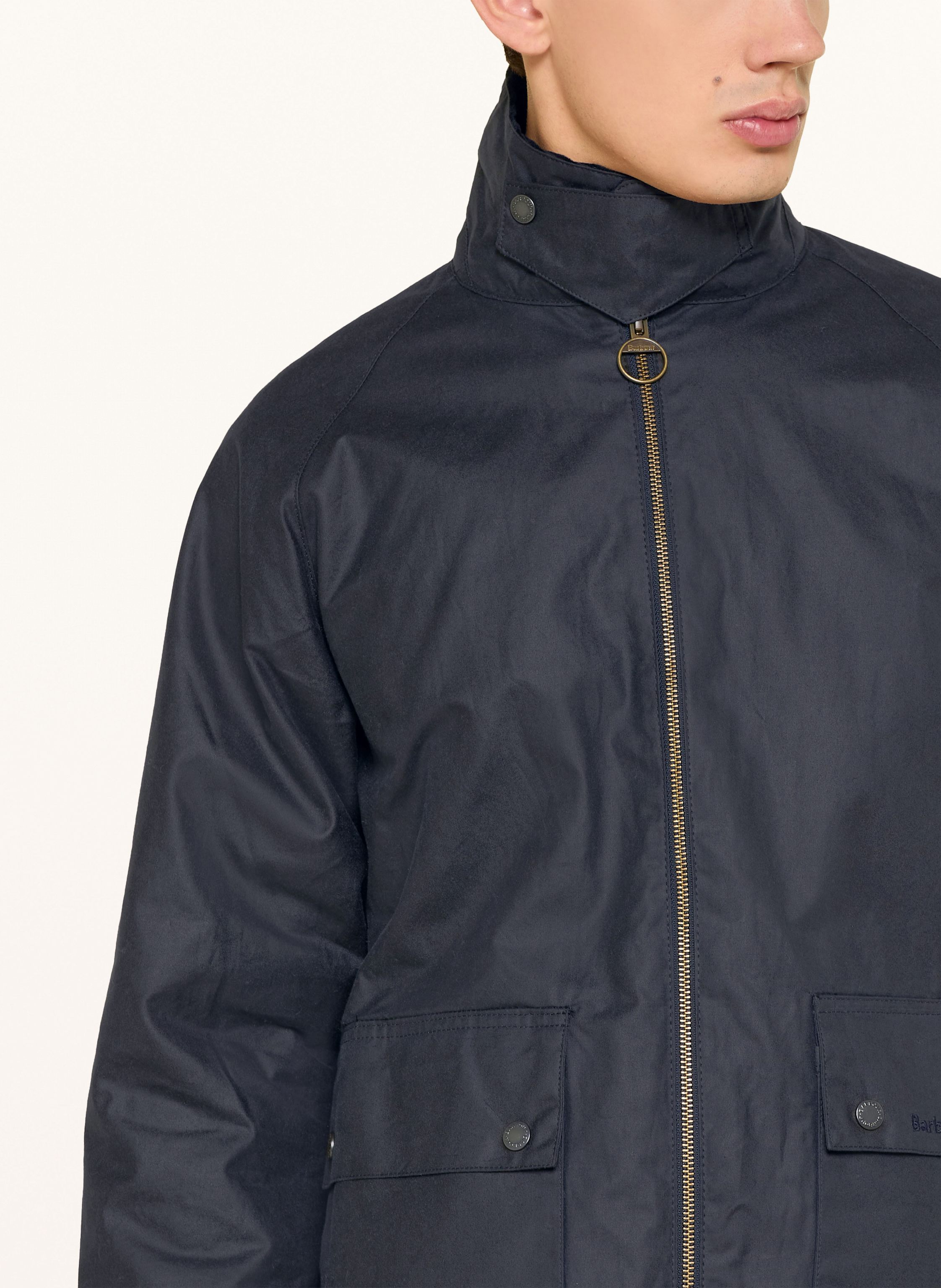 Thumbnail - Barbour Fieldjacket blau
