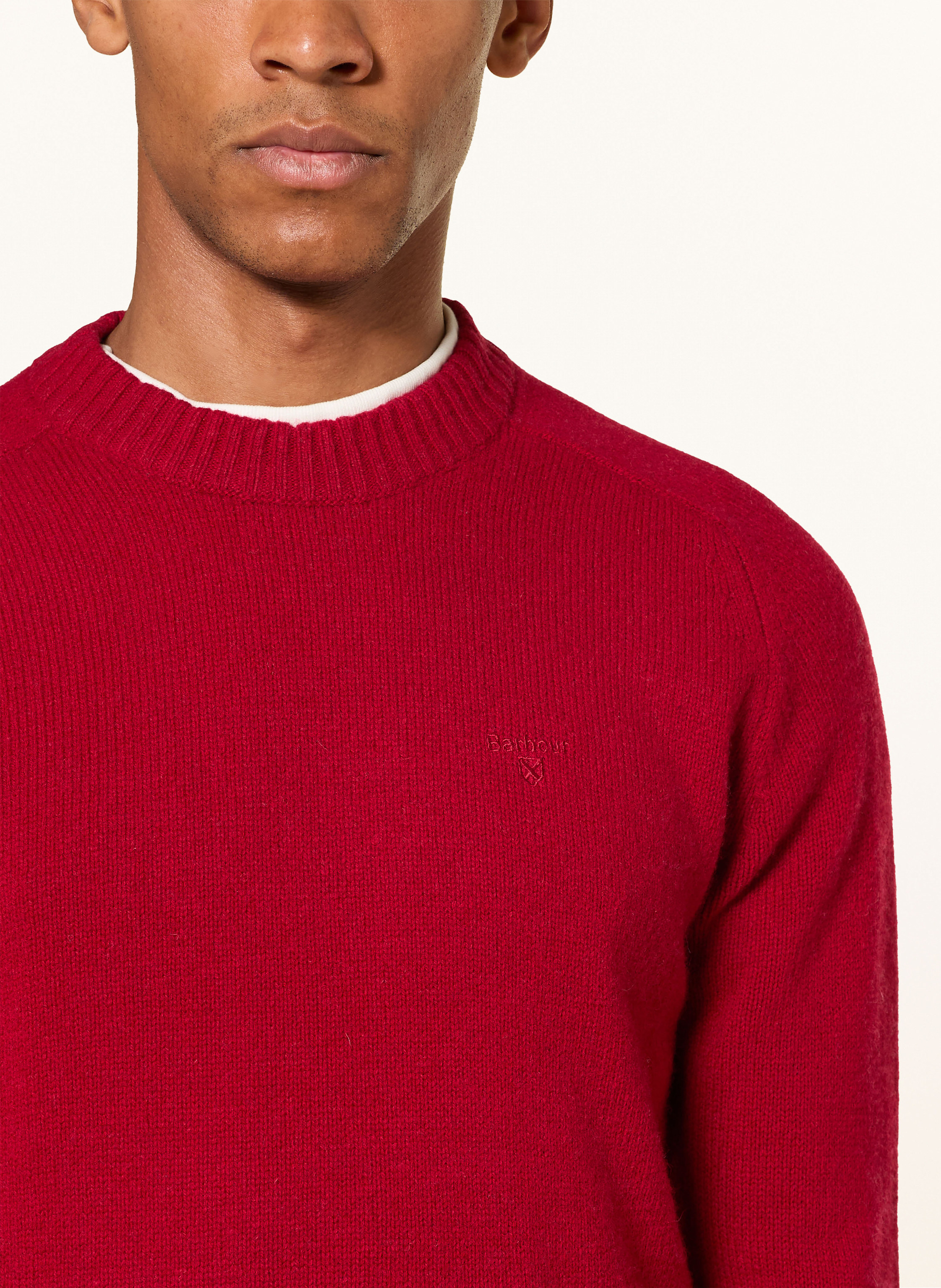 Thumbnail - Barbour Pullover rot