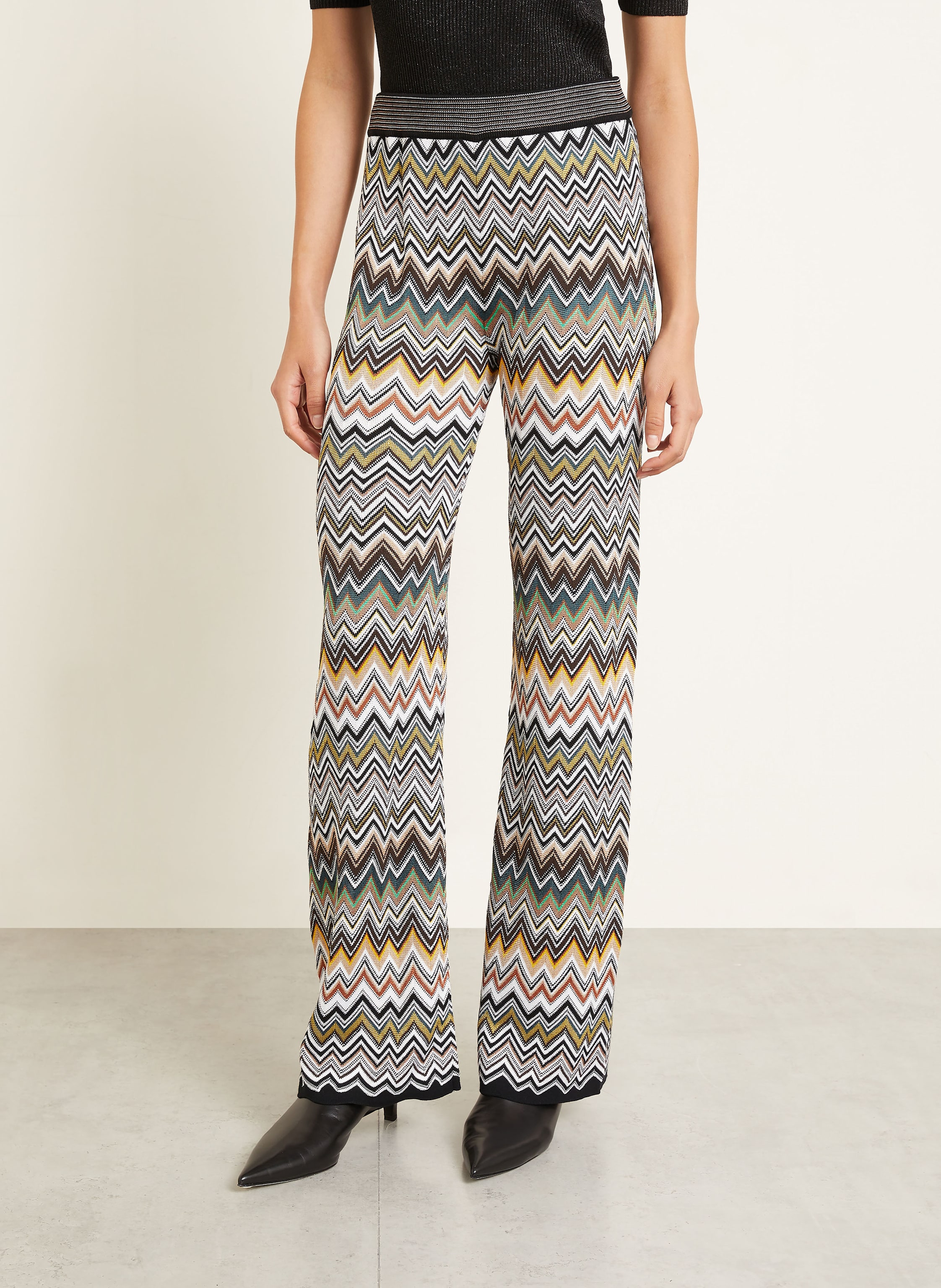 Thumbnail - Missoni Marlenehose braun