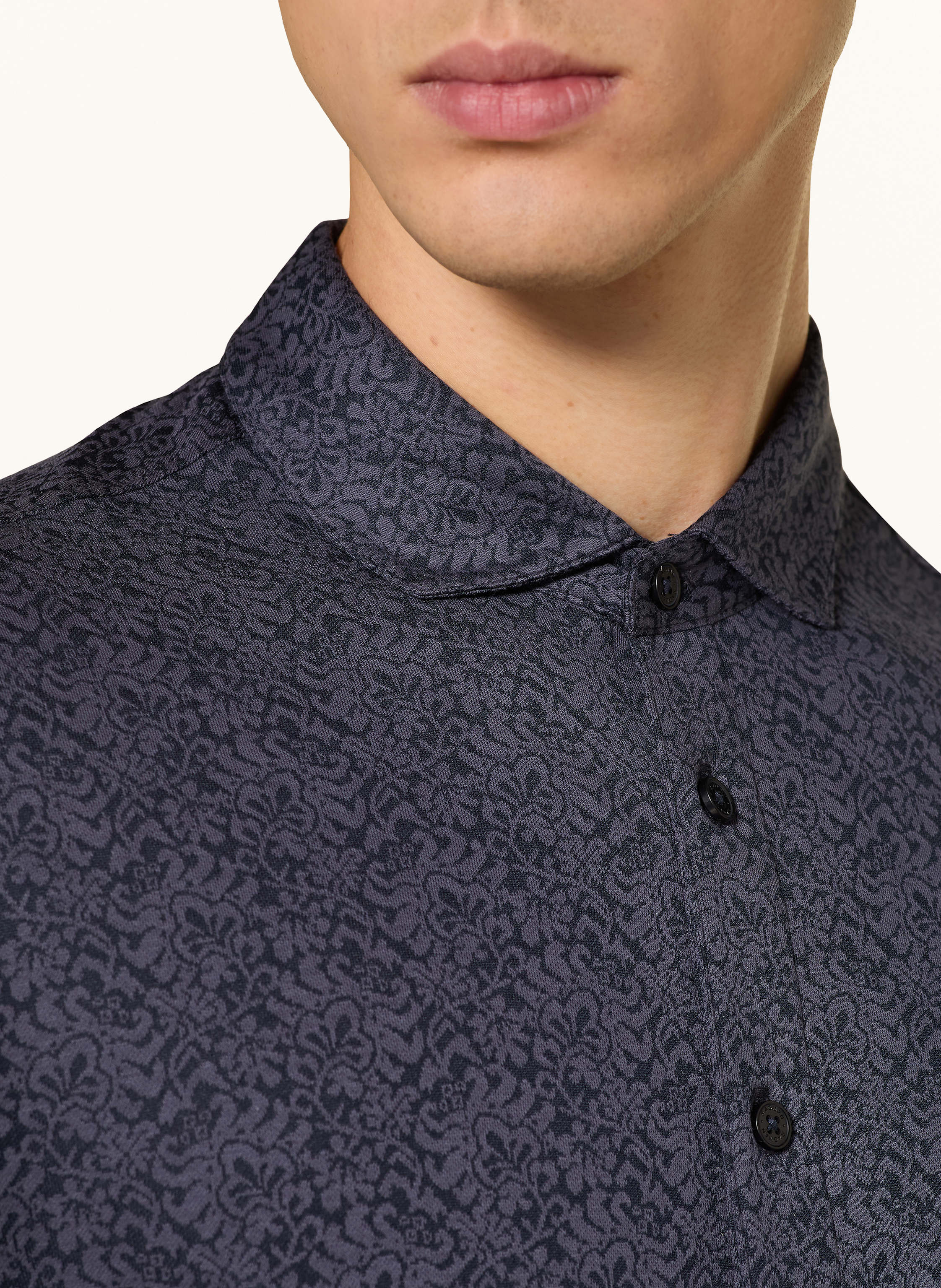 Thumbnail - Ragman Jerseyhemd Modern Fit blau