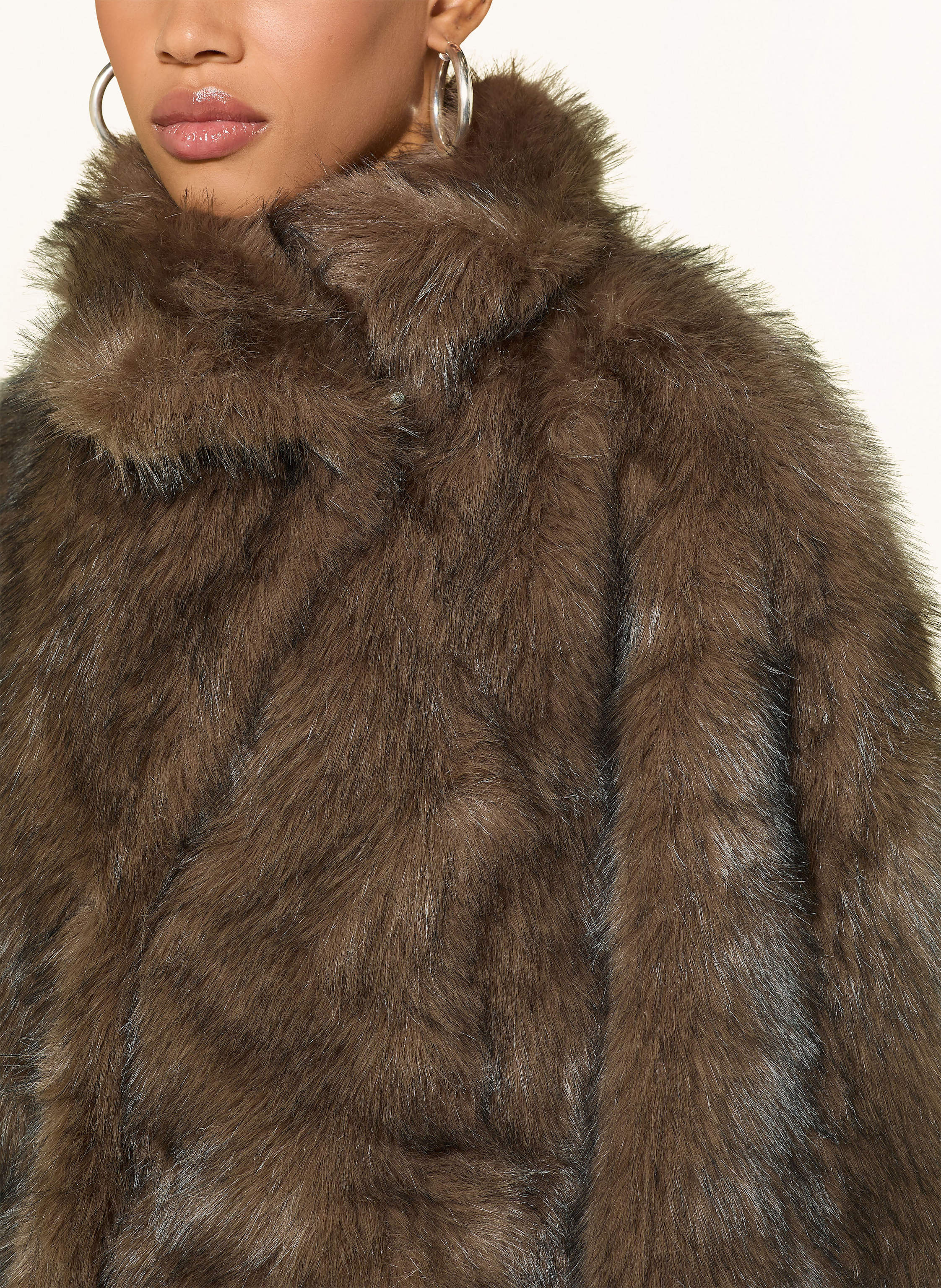 Thumbnail - Neo Noir Kunstfell-Jacke Stephanie braun