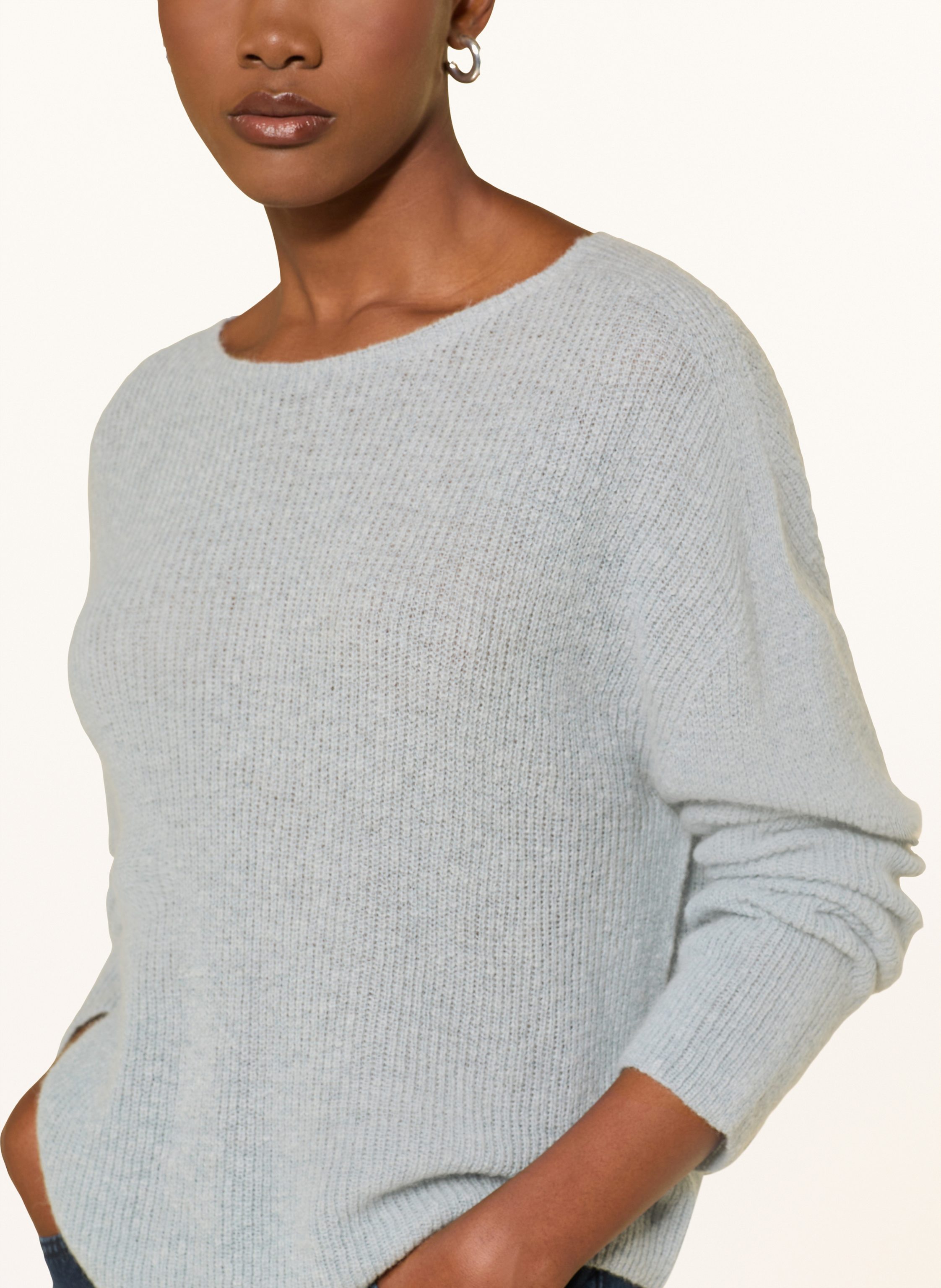 Thumbnail - Drykorn Pullover Imeny Mit Alpaka blau