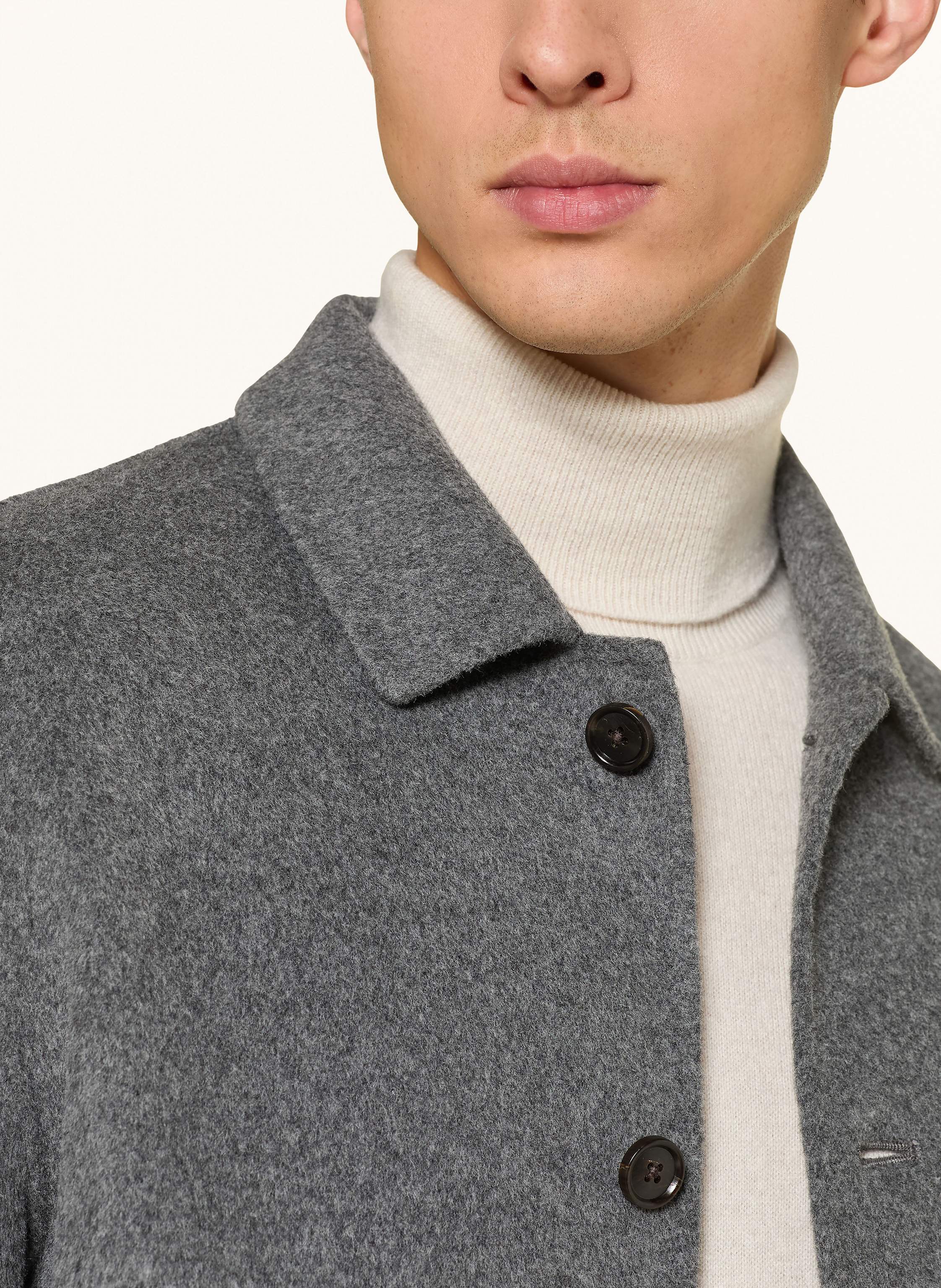 Thumbnail - Profuomo Overshirt grau