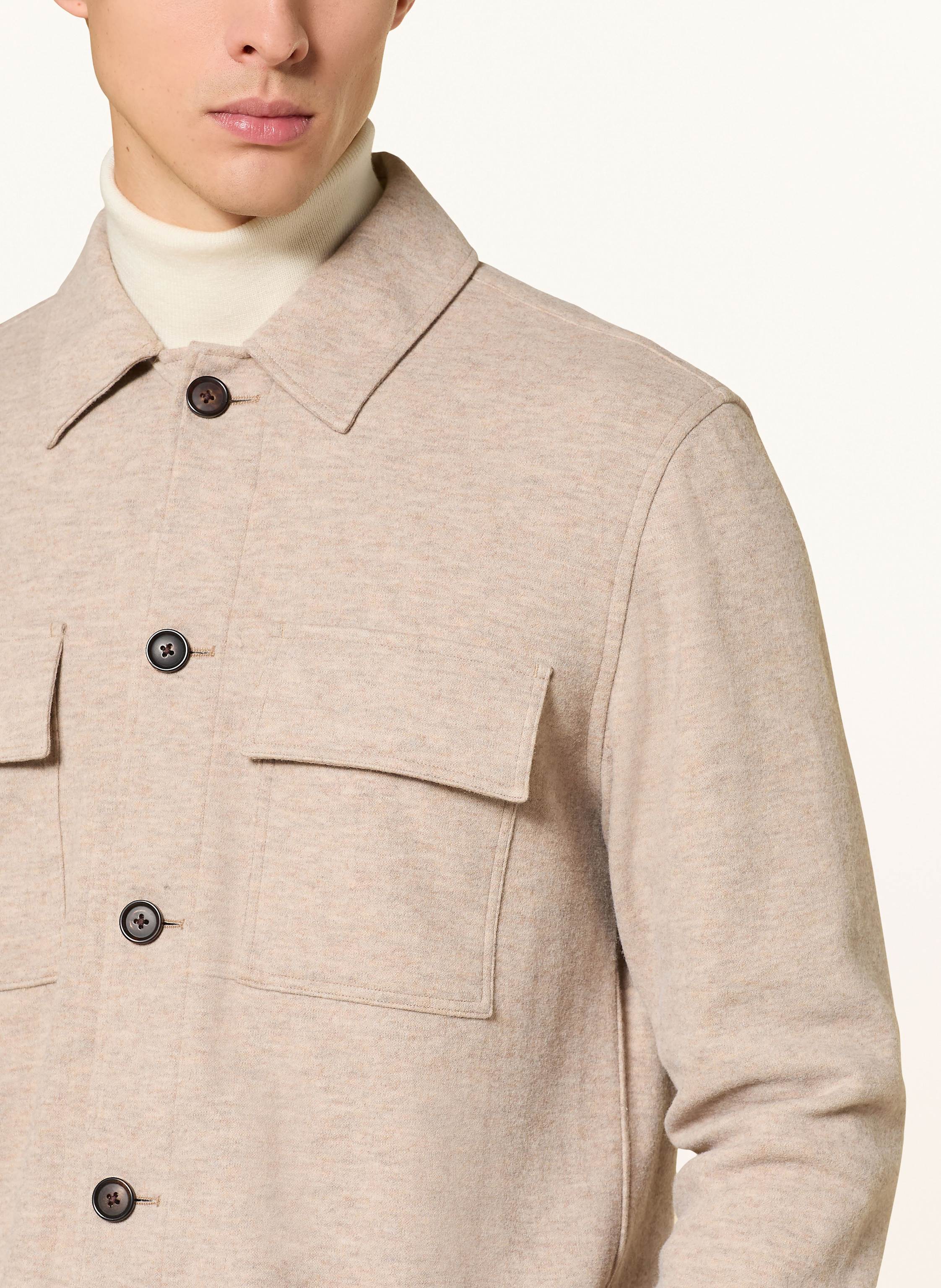 Thumbnail - Profuomo Overshirt beige