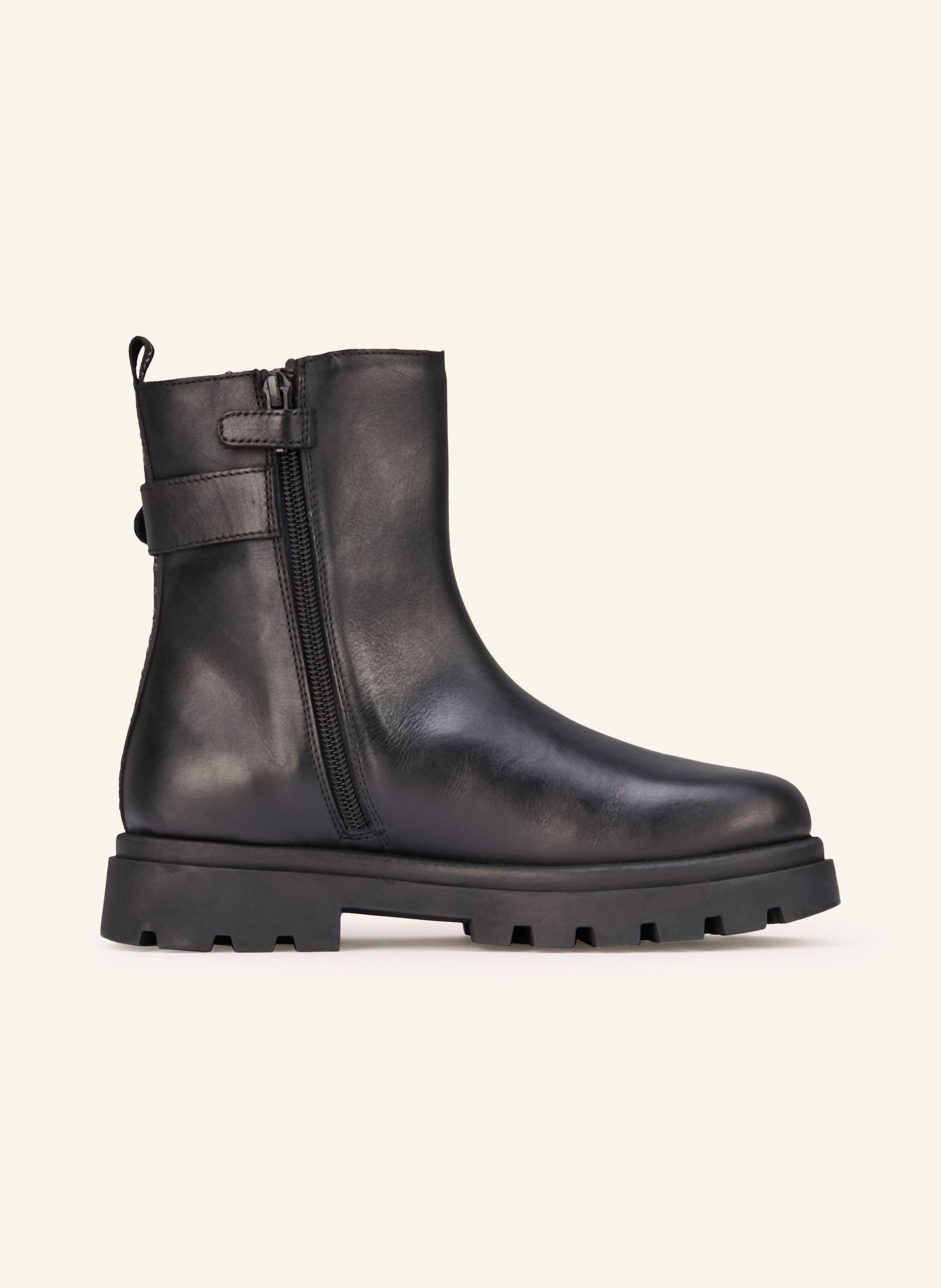 Thumbnail - Gioseppo Biker Boots Ubly schwarz