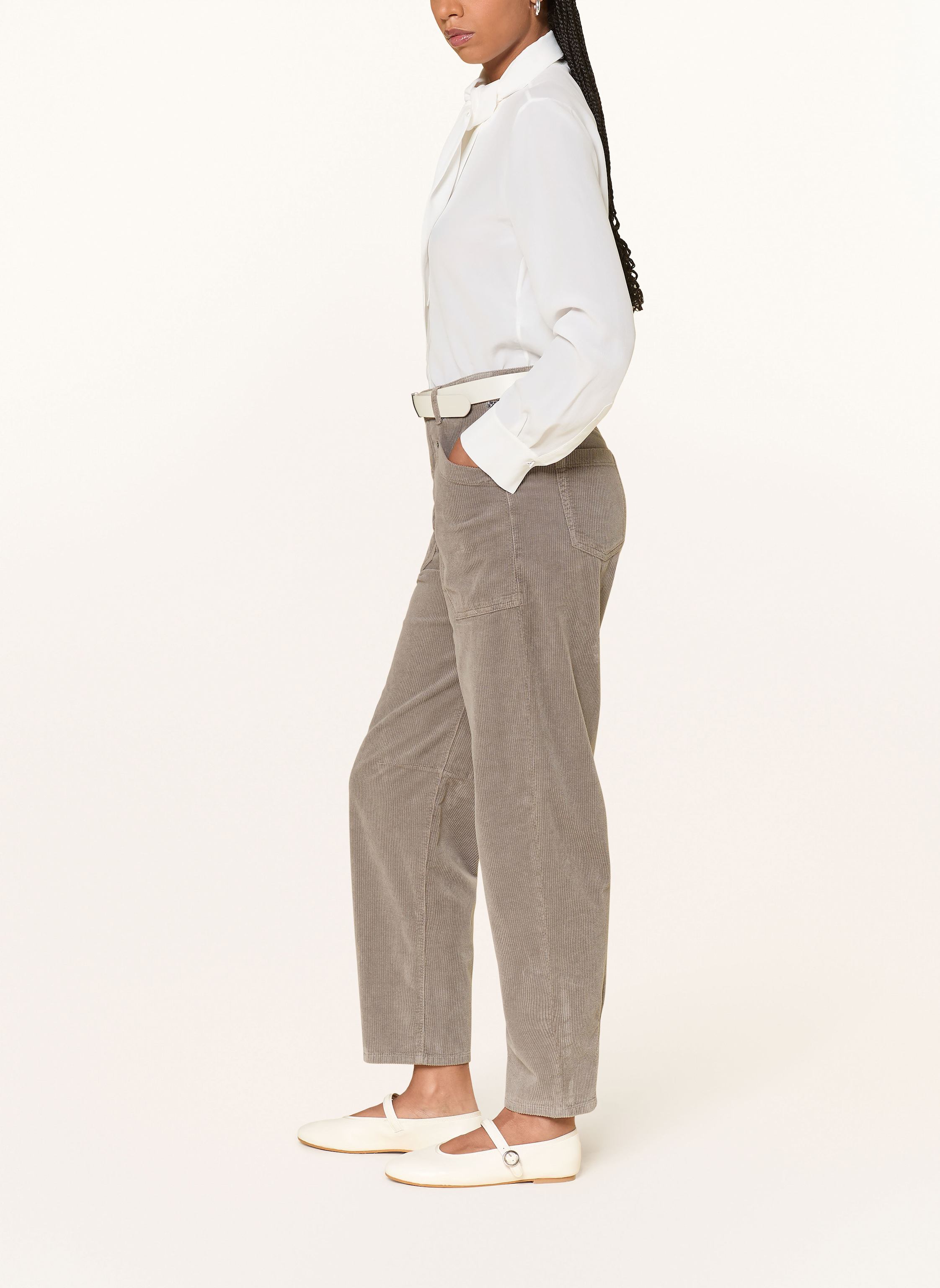 Thumbnail - Marc Cain Cordhose Ruma grau