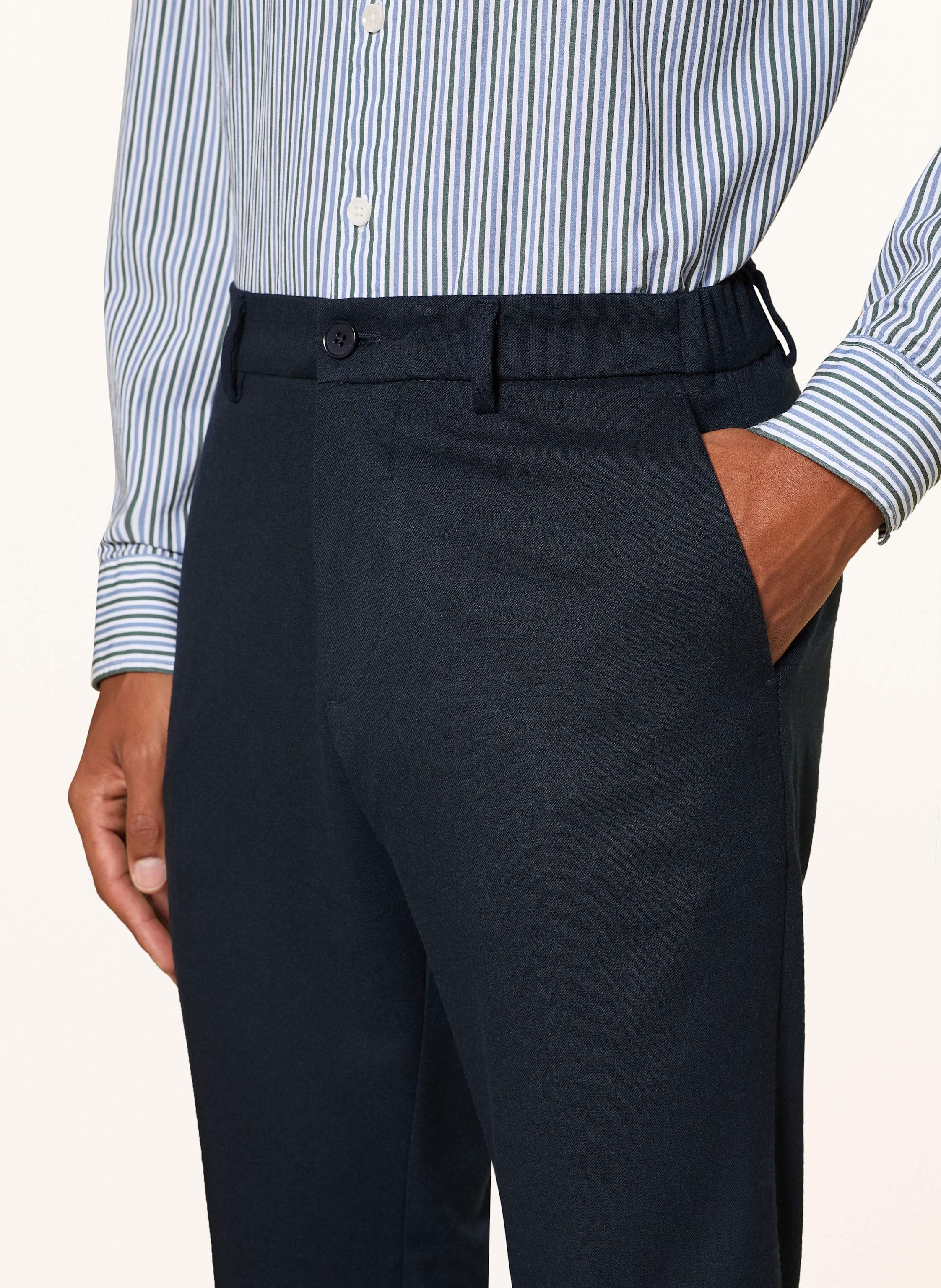 Thumbnail - Drykorn Chino Ajend Slim Fit blau