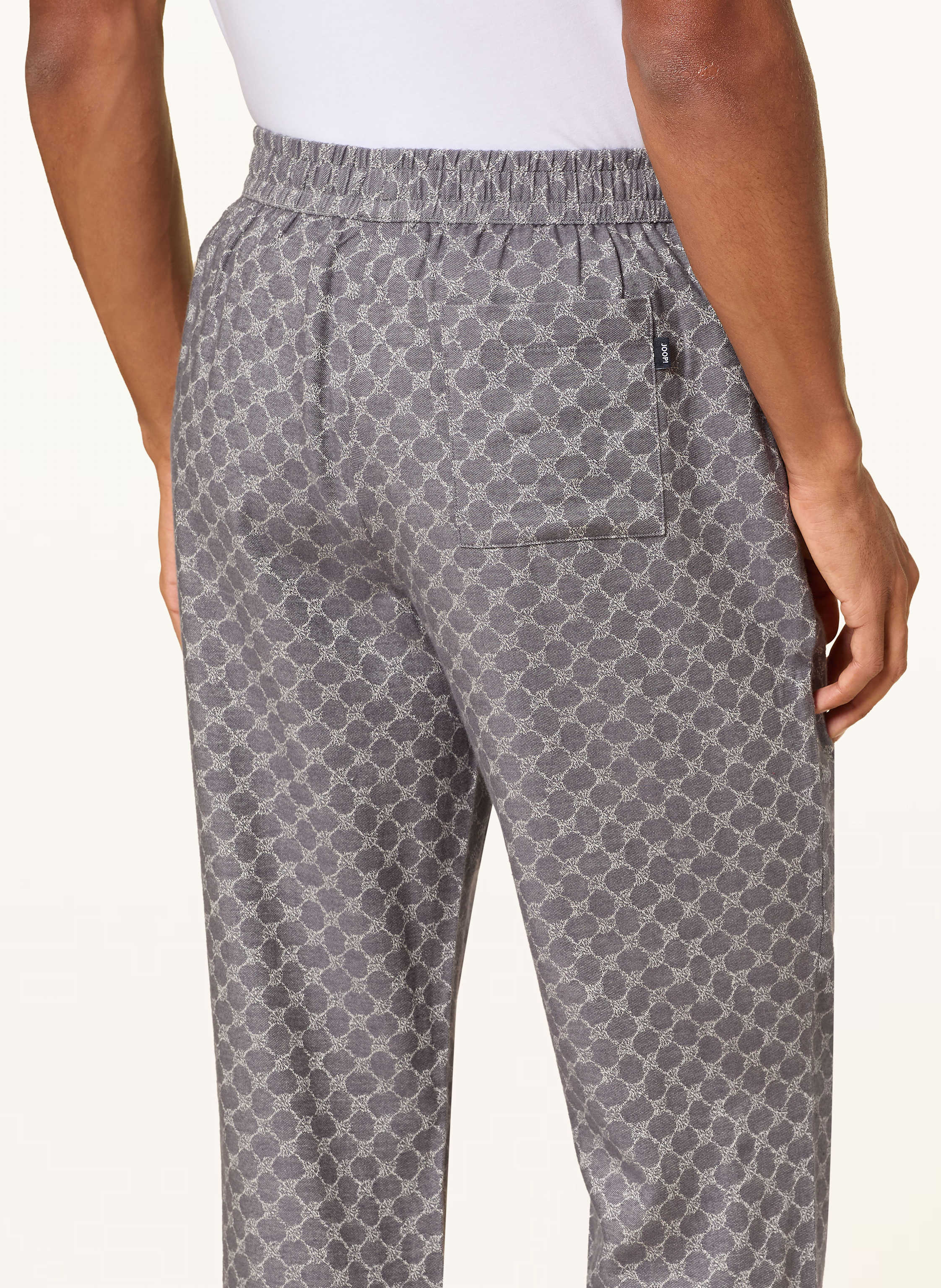 Thumbnail - Joop! Schlafhose Aus Flanell grau