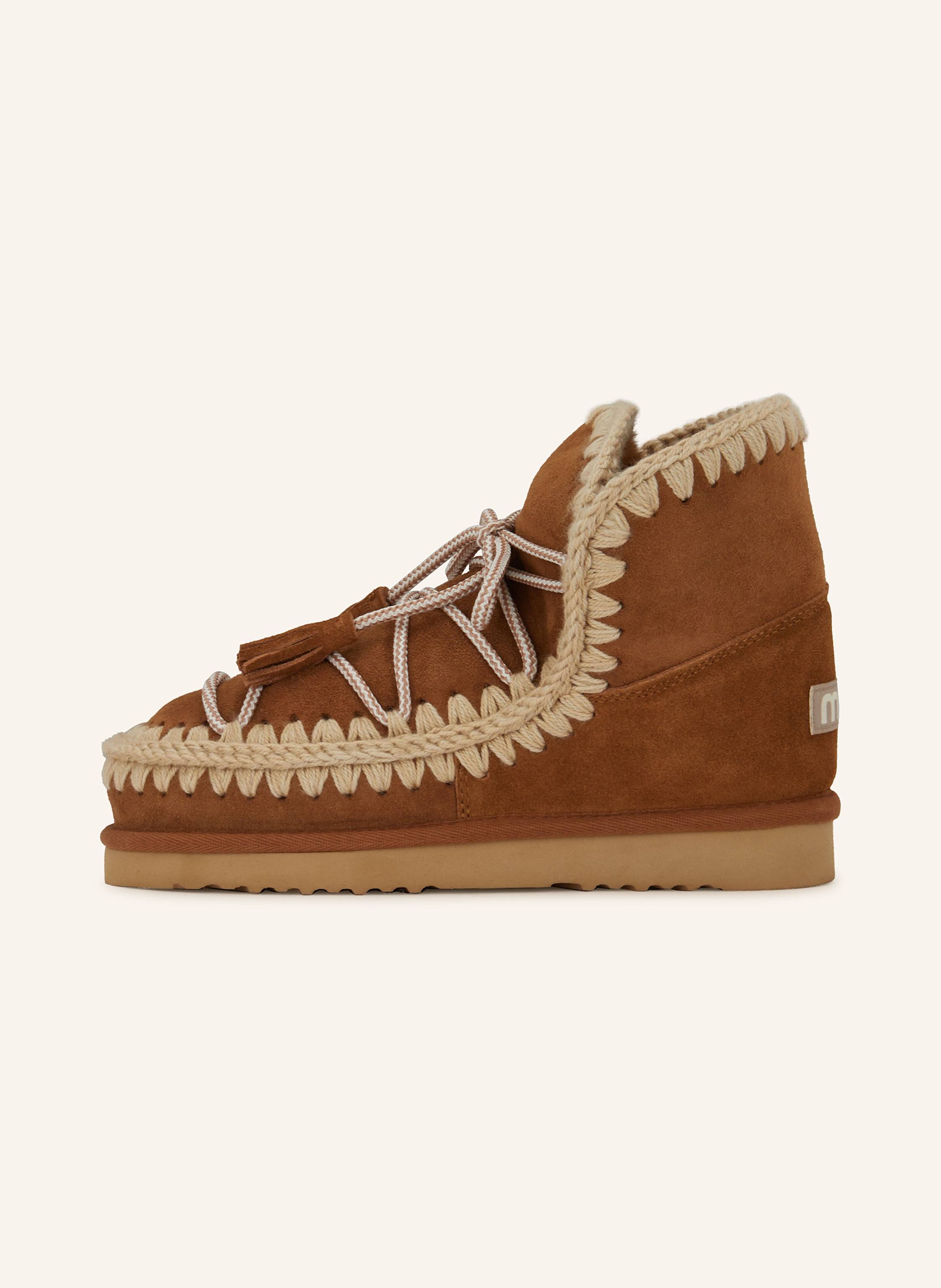 Thumbnail - Mou Boots Scoubidoo Lace braun