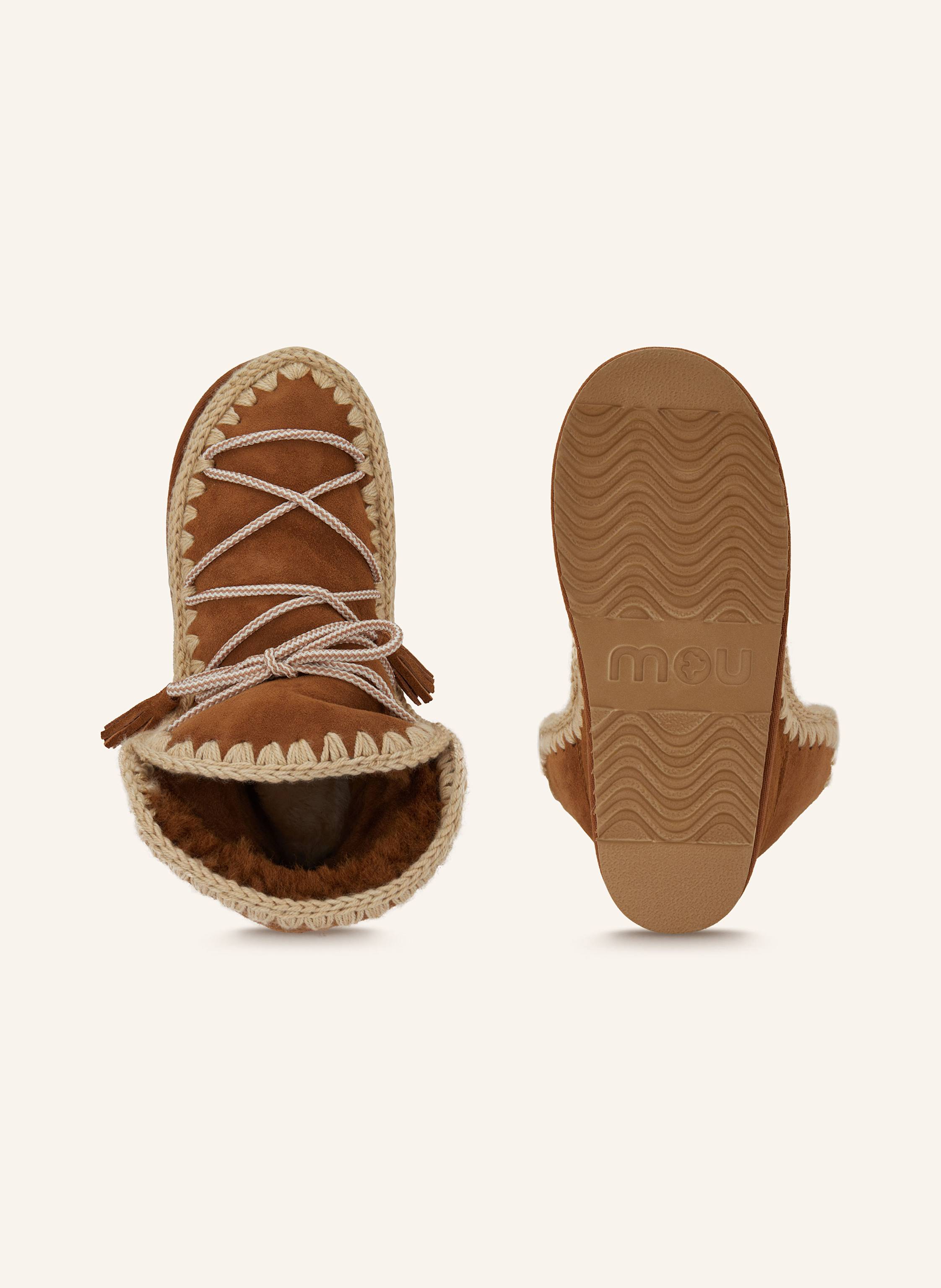 Thumbnail - Mou Boots Scoubidoo Lace braun