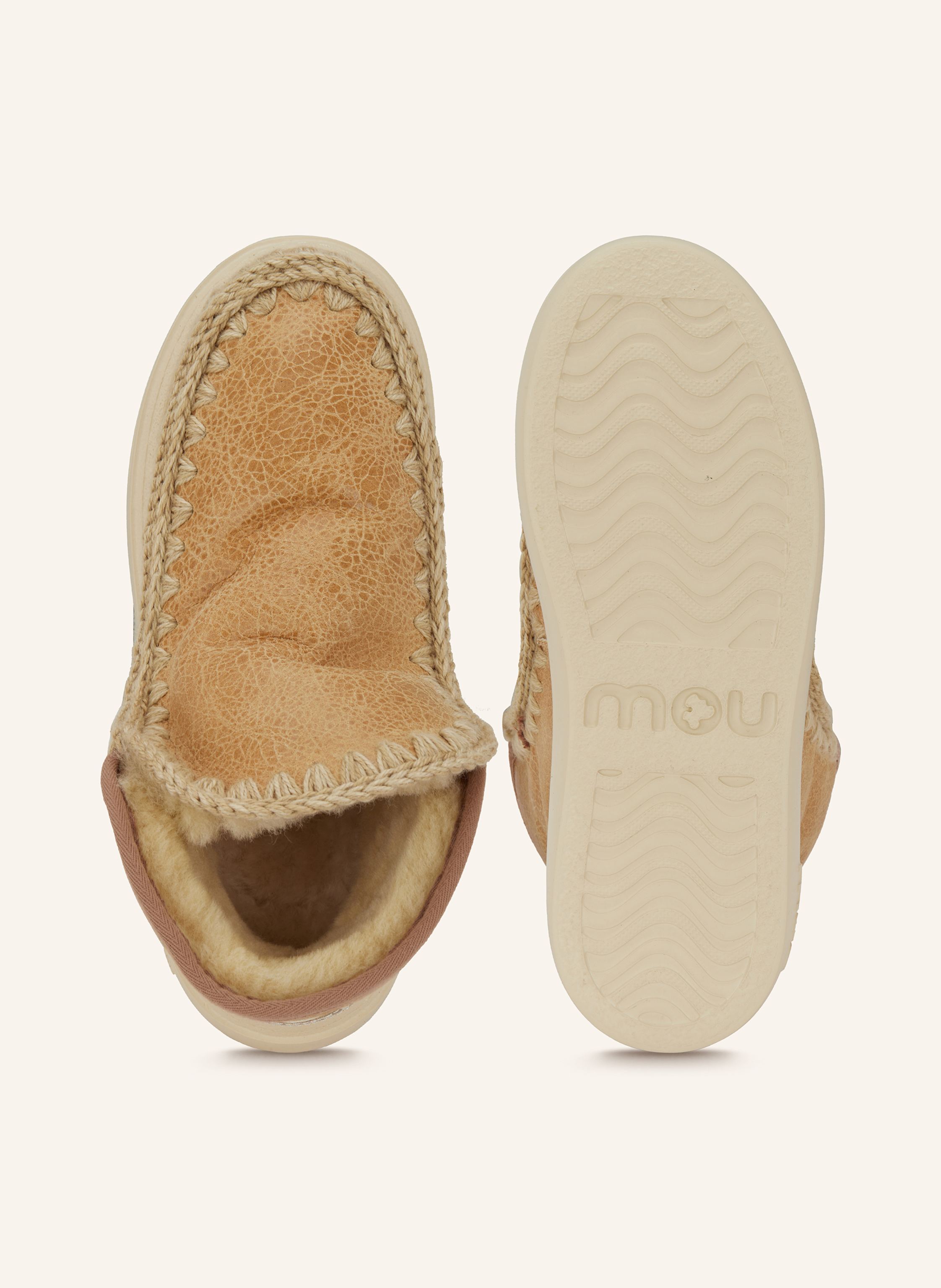 Thumbnail - Mou Boots Eskimo Sneaker Bold Speacial Leather beige