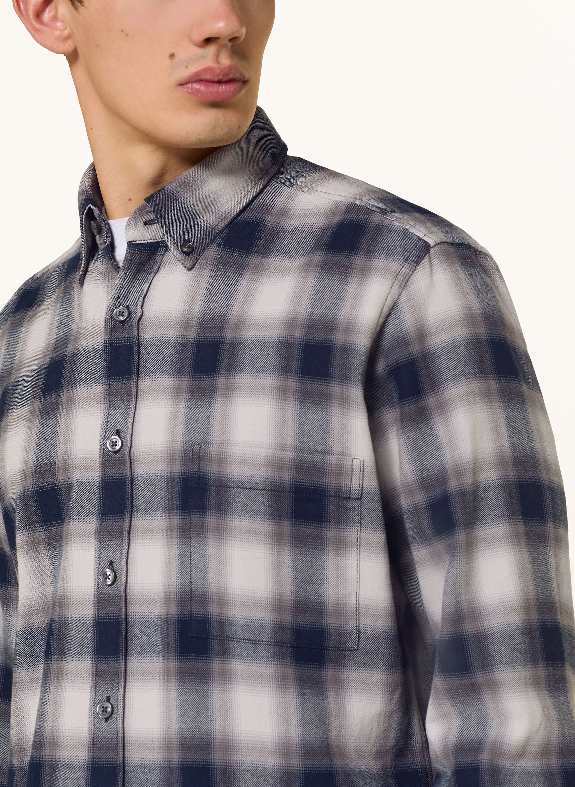 Thumbnail - Boss Hemd Rickert Regular Fit grau