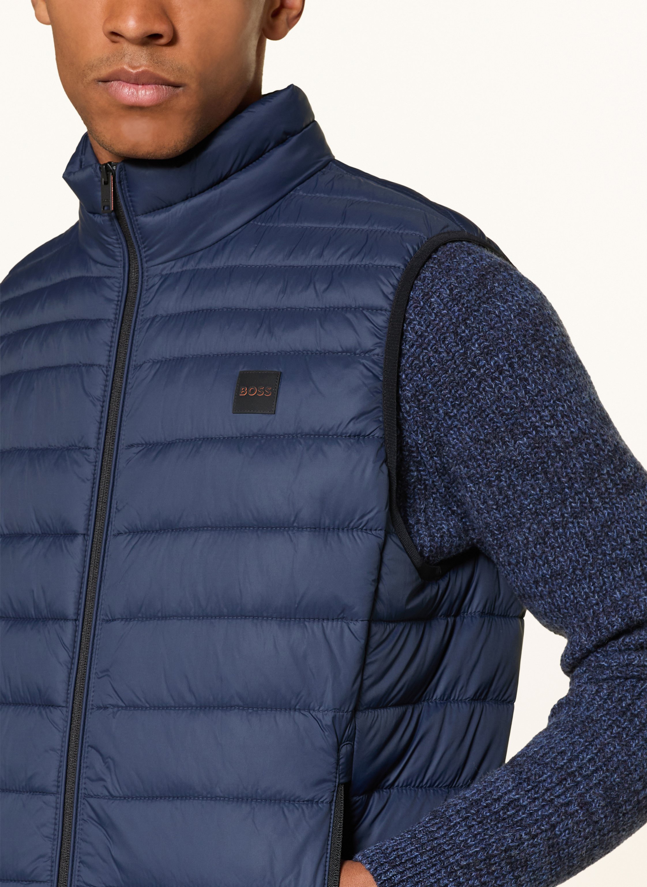 Thumbnail - Boss Steppweste Odeno blau