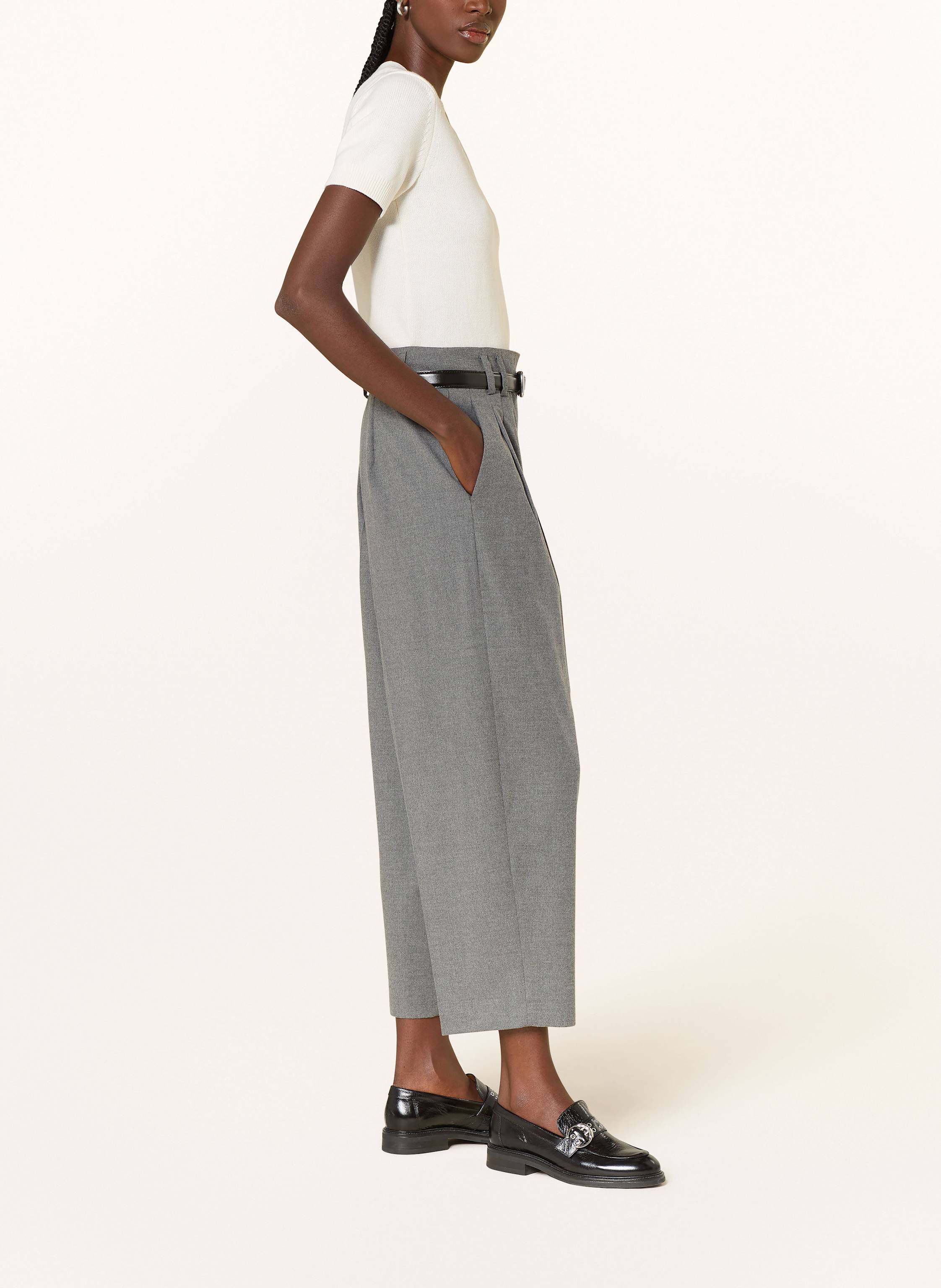 Thumbnail - Raffaello Rossi Culotte Mayla Aus Flanell grau