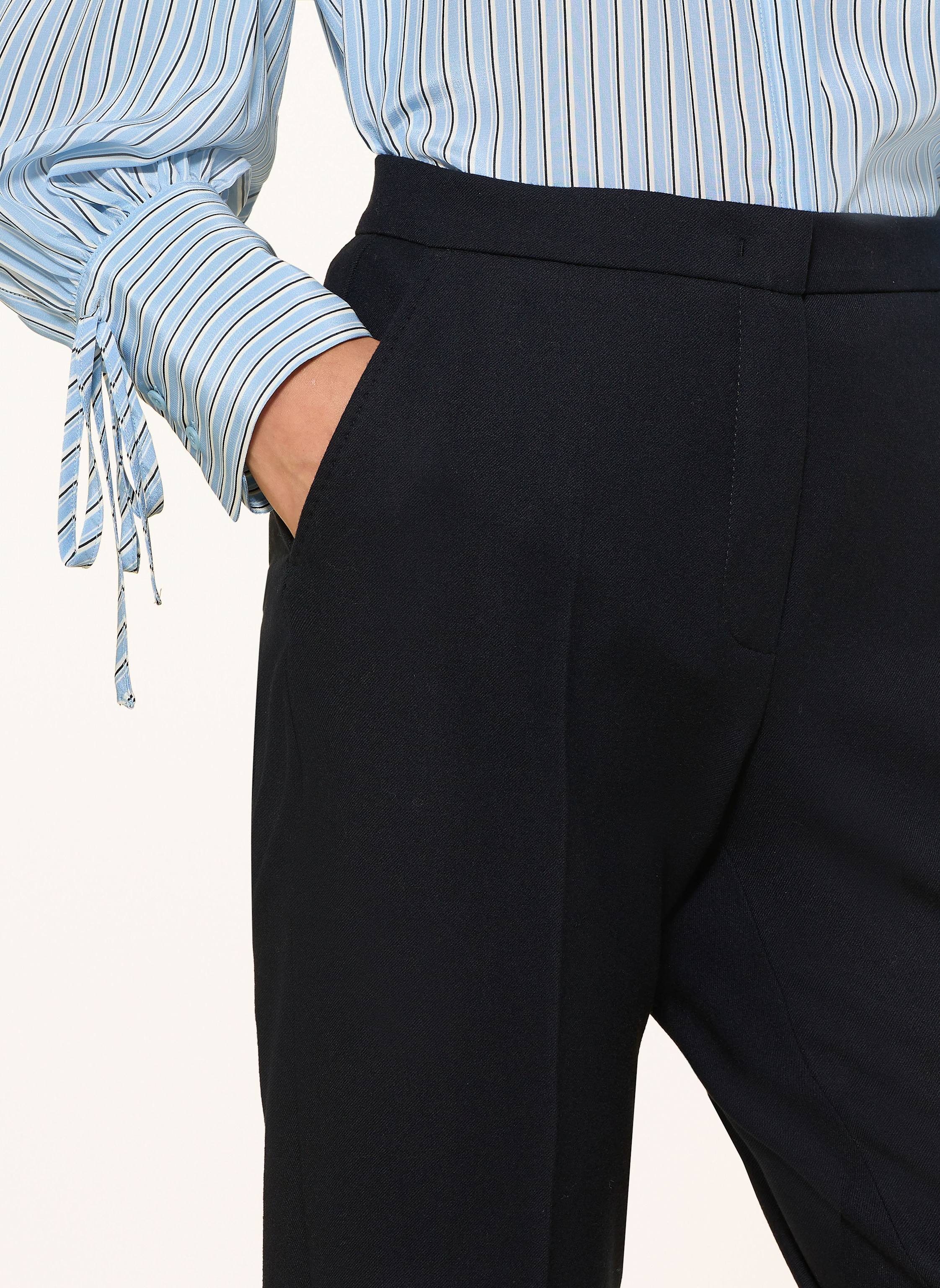 Thumbnail - Raffaello Rossi Bootcut-Hose Doro Aus Flanell blau