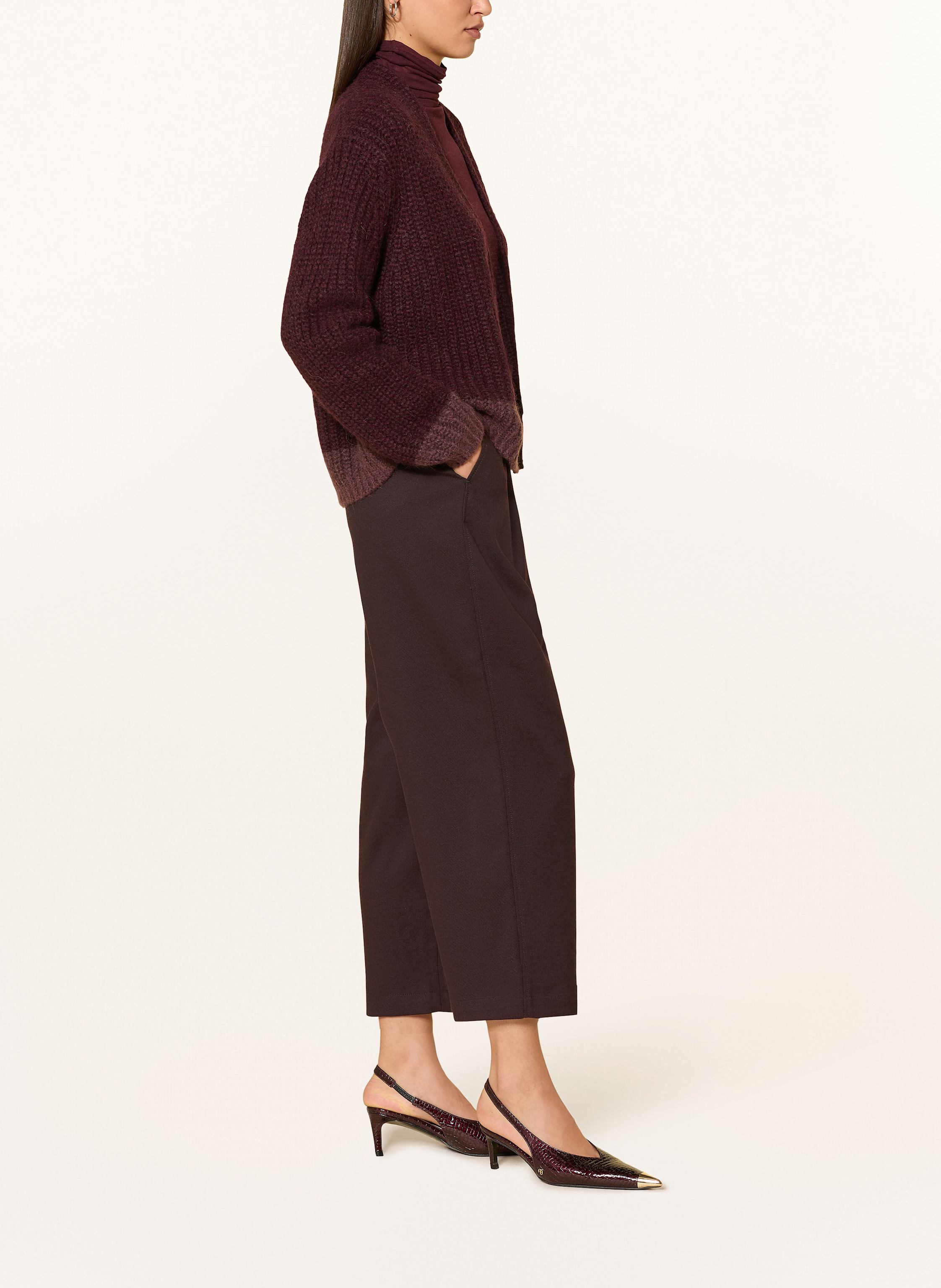 Thumbnail - Raffaello Rossi Culotte Lisan Aus Flanell rot