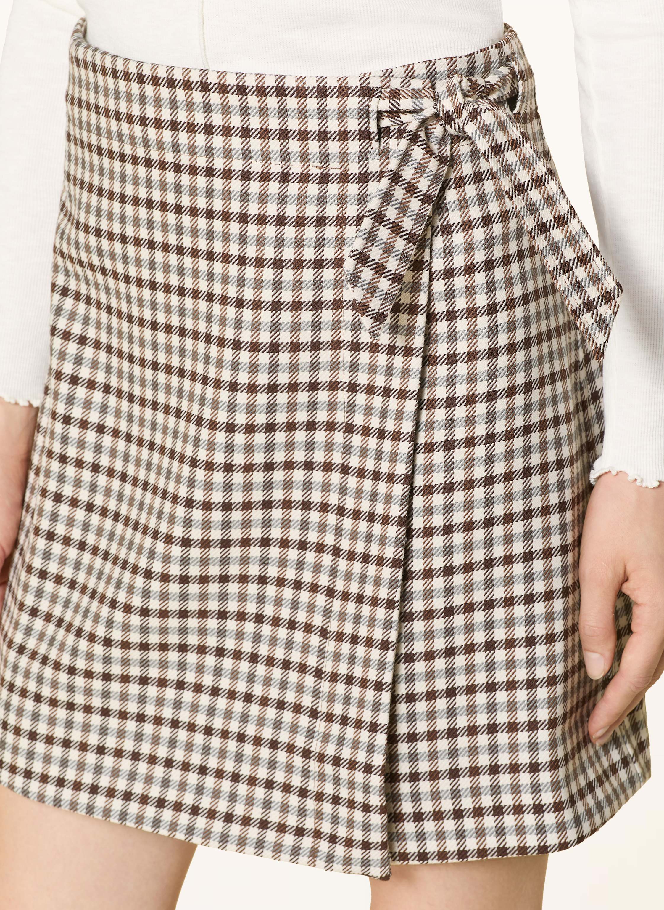 Thumbnail - Lala Berlin Rock Sasha In Wickeloptik braun