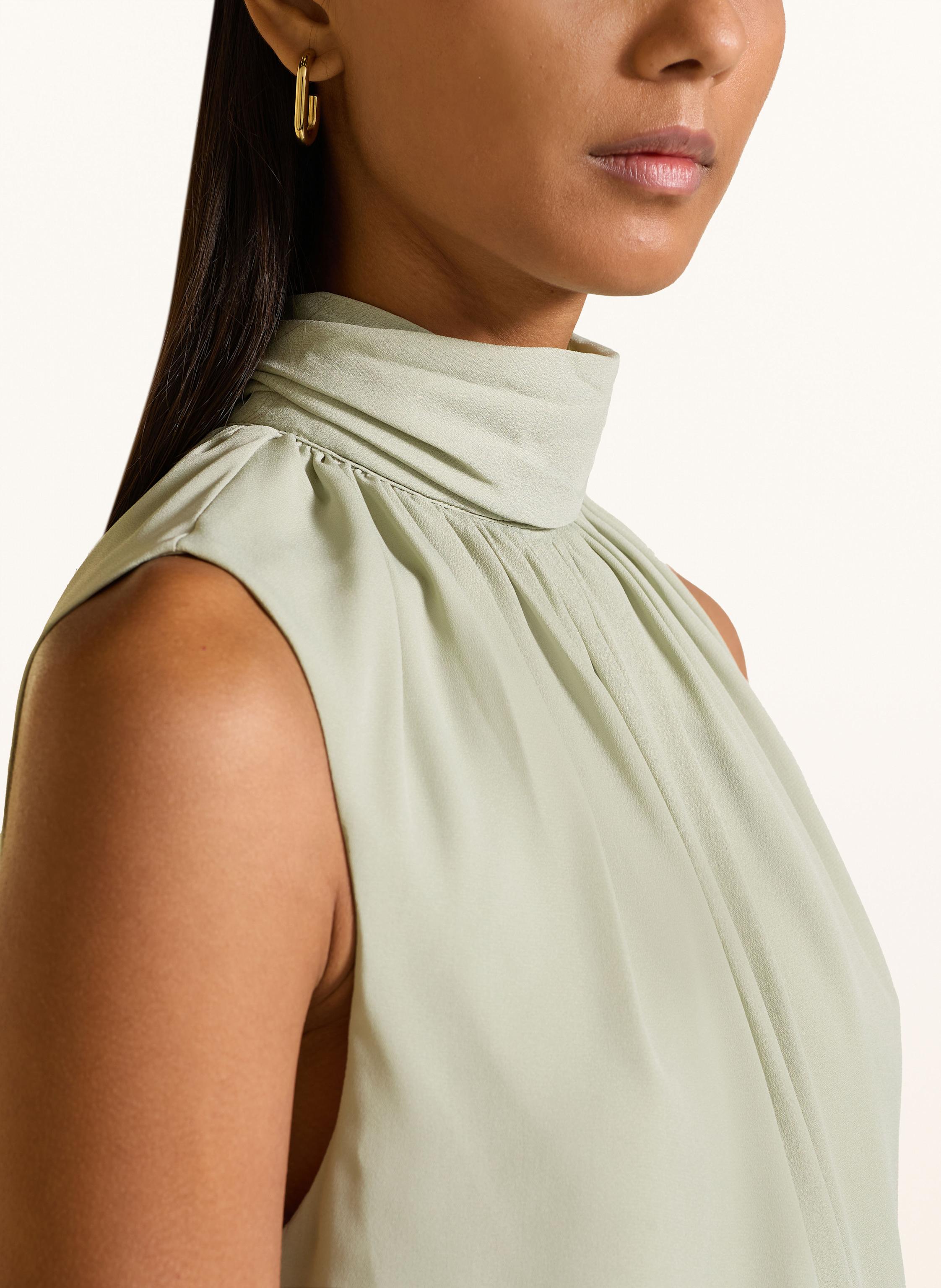 Thumbnail - Malina Blusentop Lune Mit Rüschen gruen