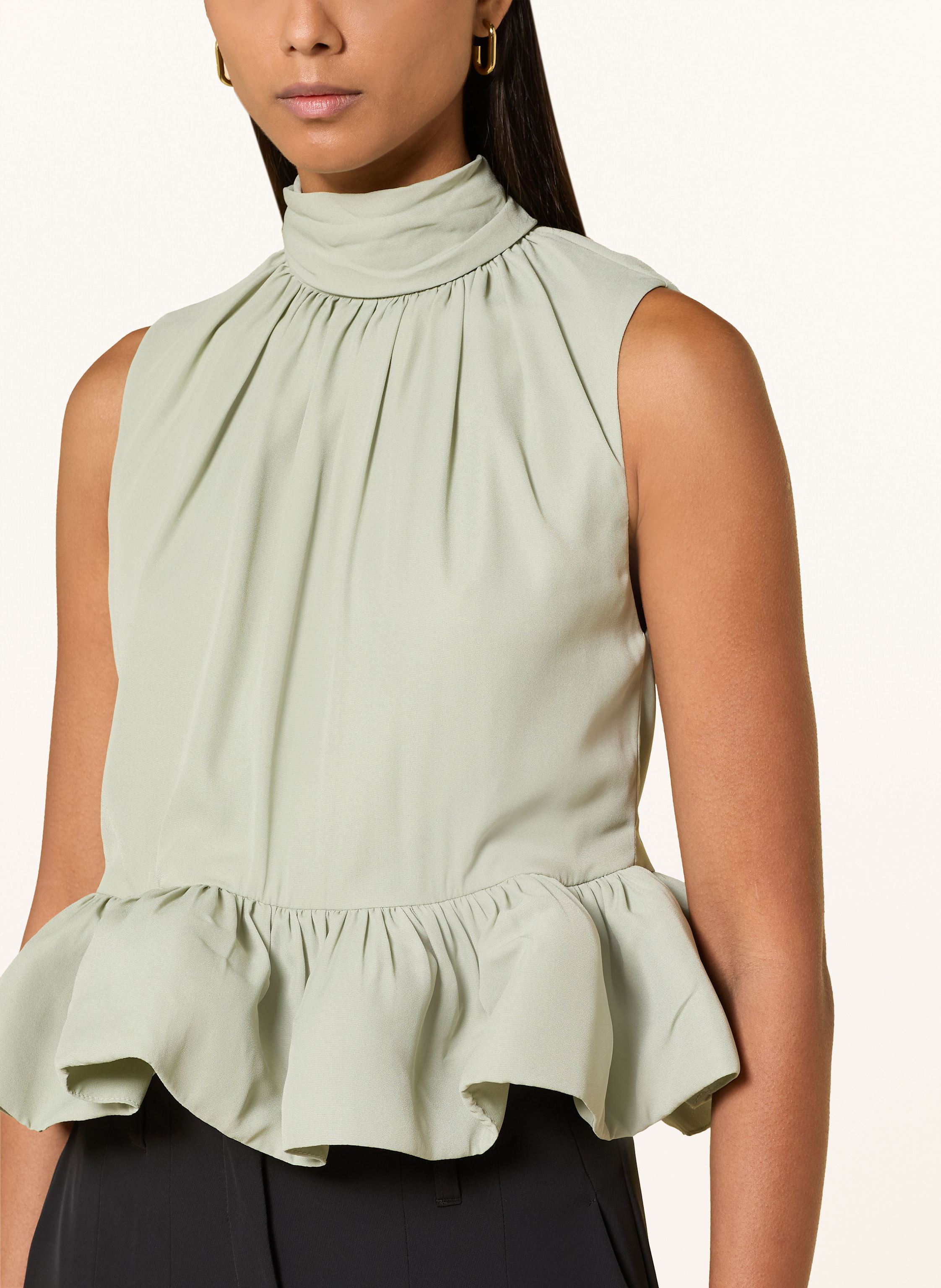 Thumbnail - Malina Blusentop Lune Mit Rüschen gruen