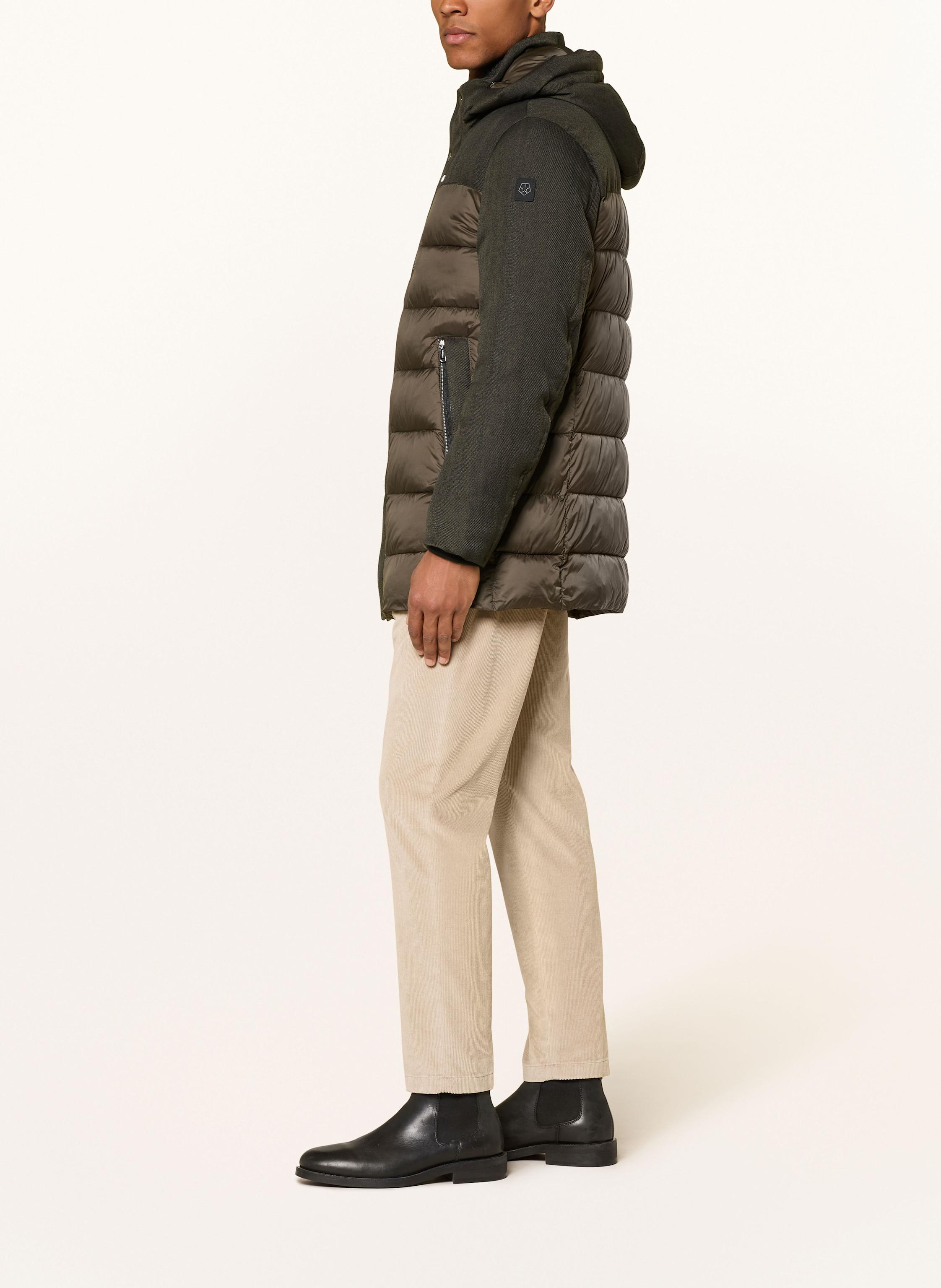 Thumbnail - Milestone Steppjacke Mstimothy Im Materialmix gruen