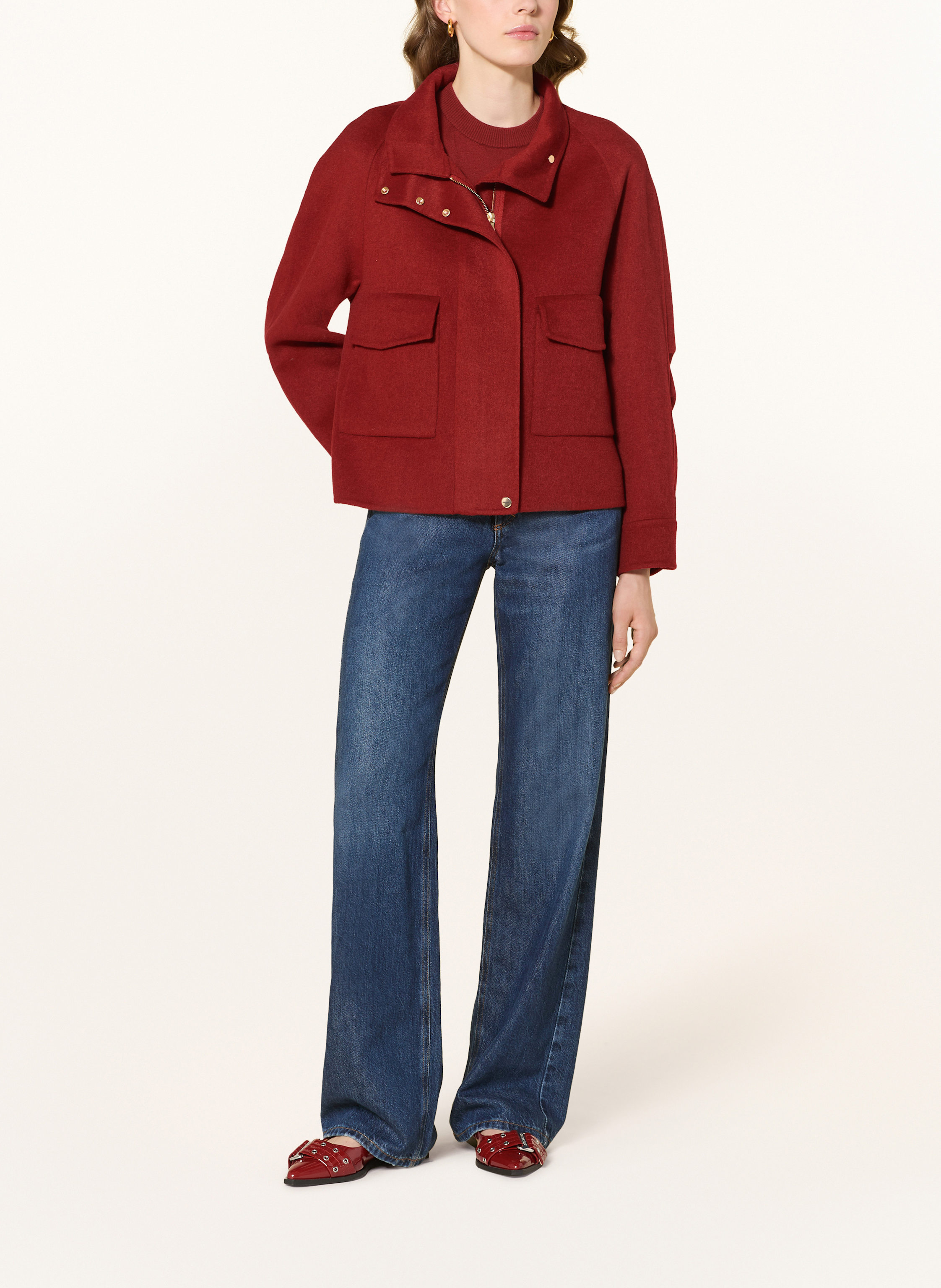 Thumbnail - Marc Aurel Jacke rot