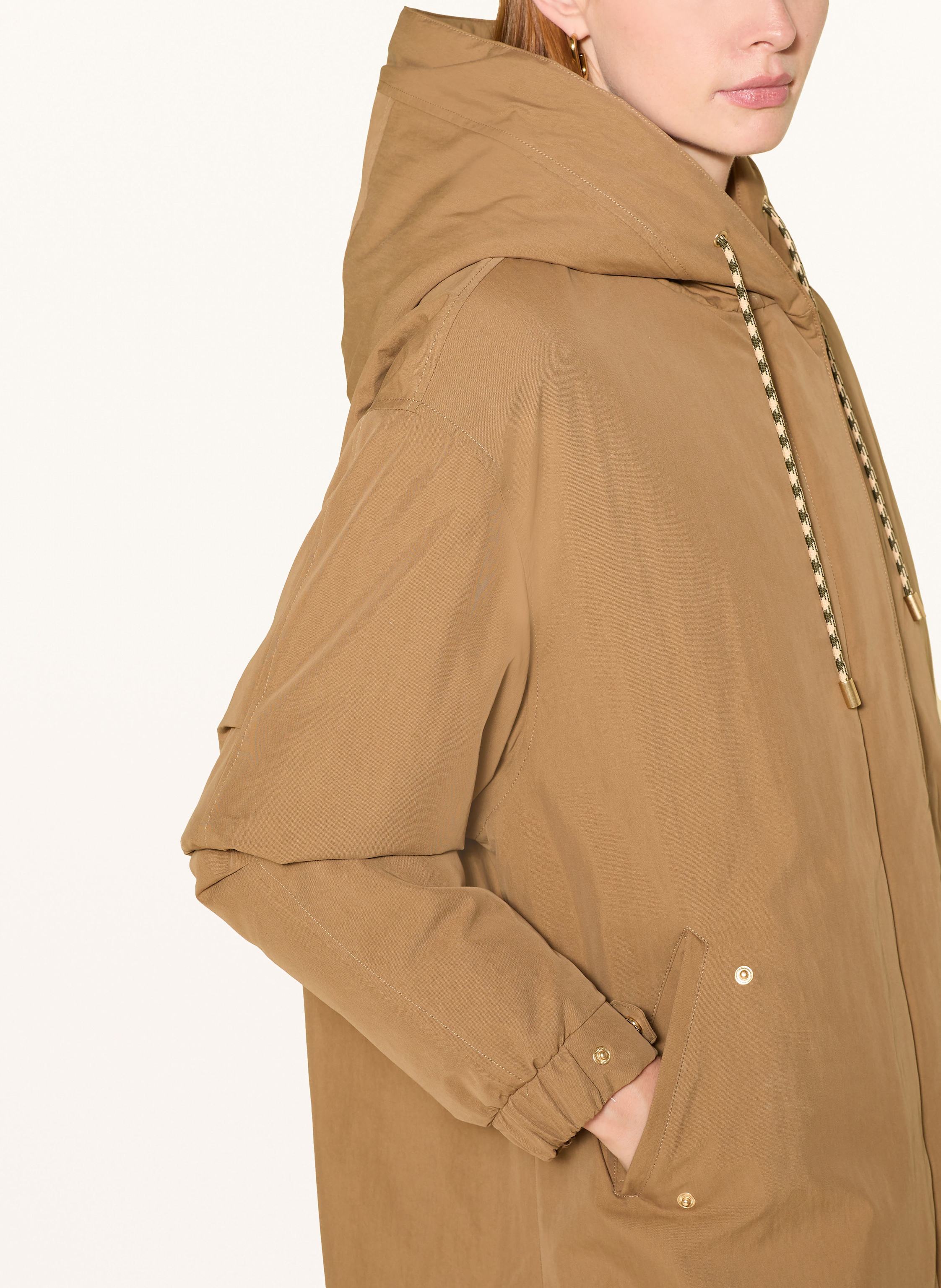 Thumbnail - No.1 Como Parka Mit Teddyfell beige