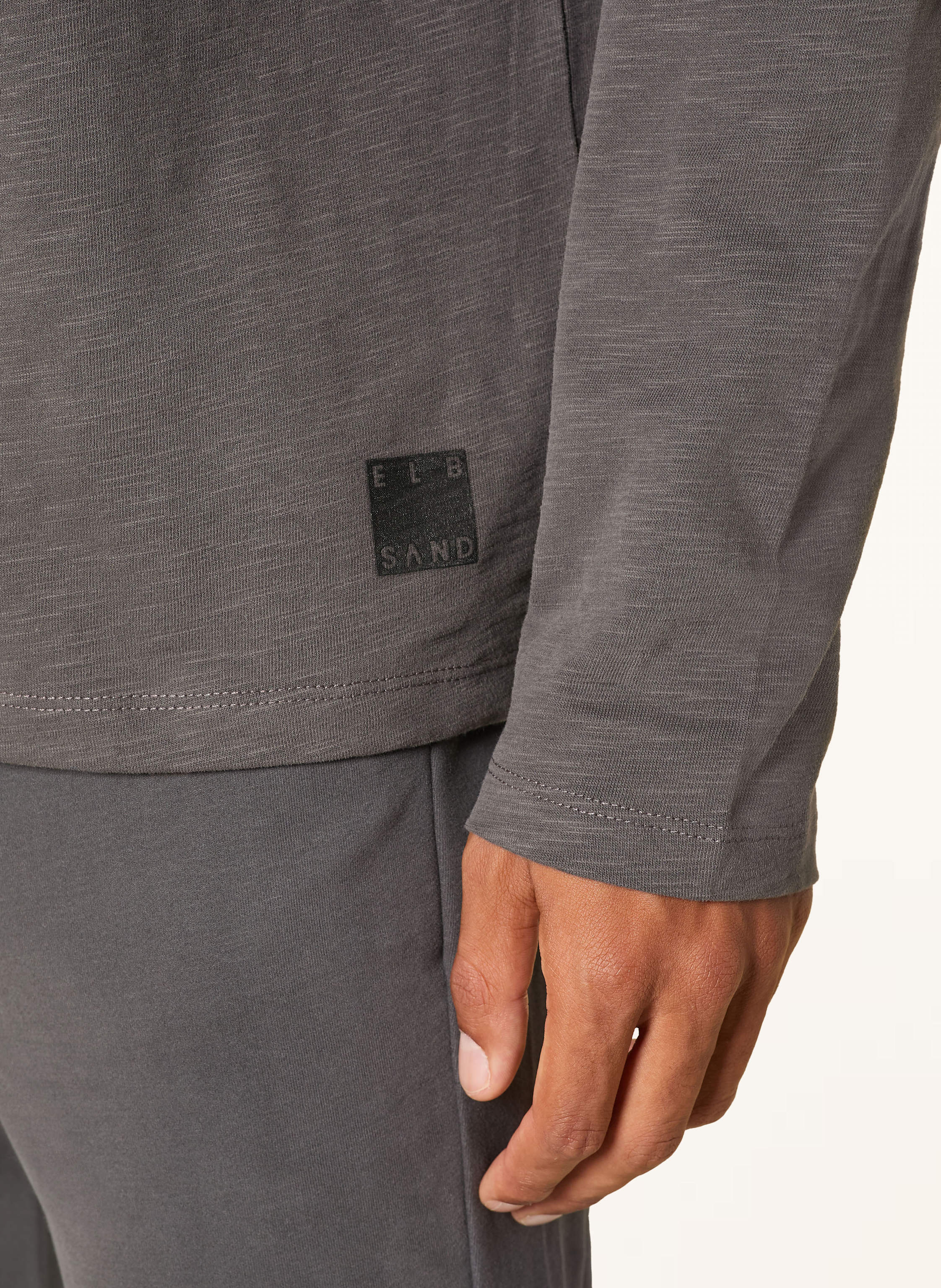 Thumbnail - Elbsand Longsleeve Albis schwarz