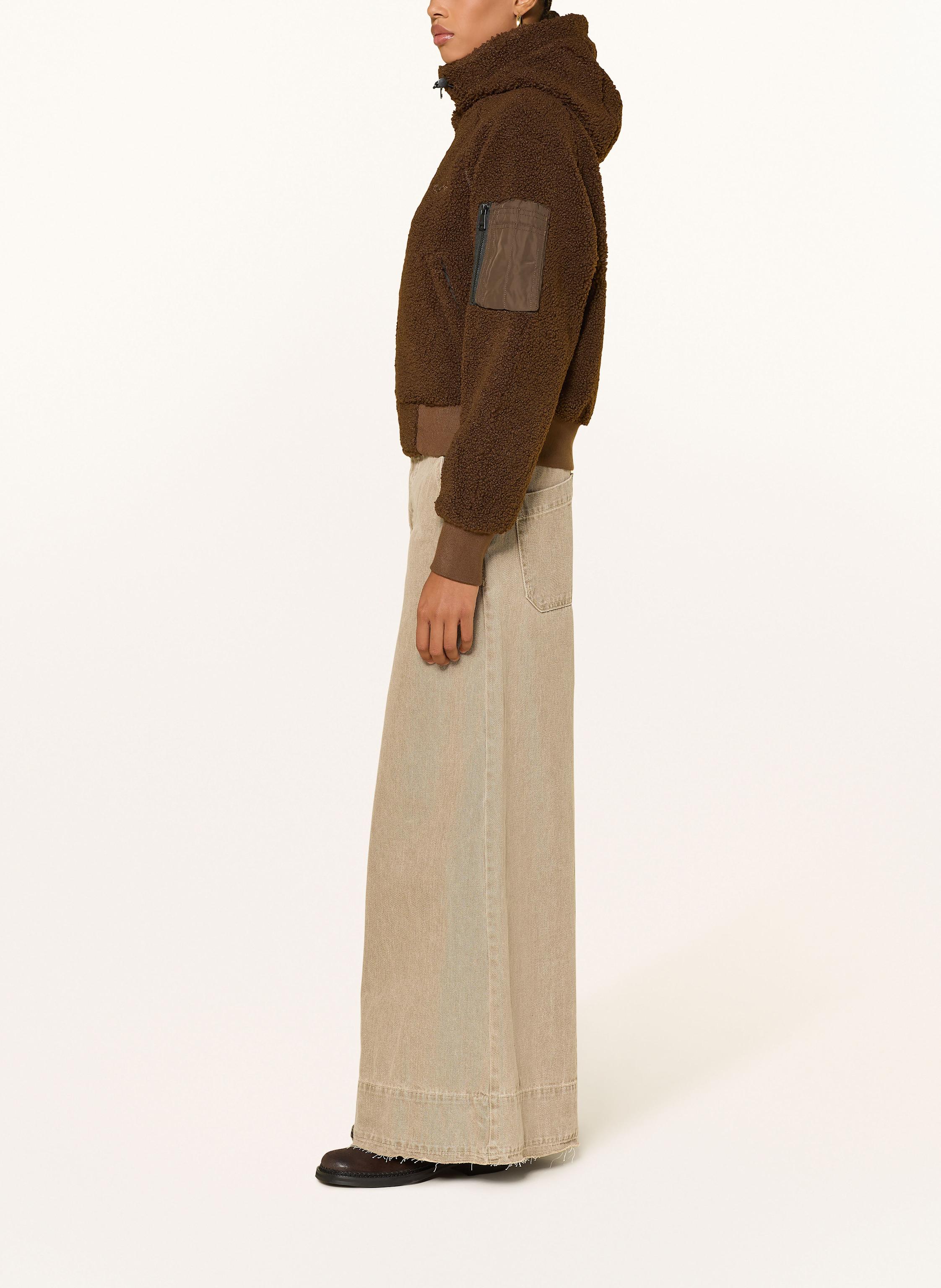 Thumbnail - Bombers Original Teddyfell-Jacke braun