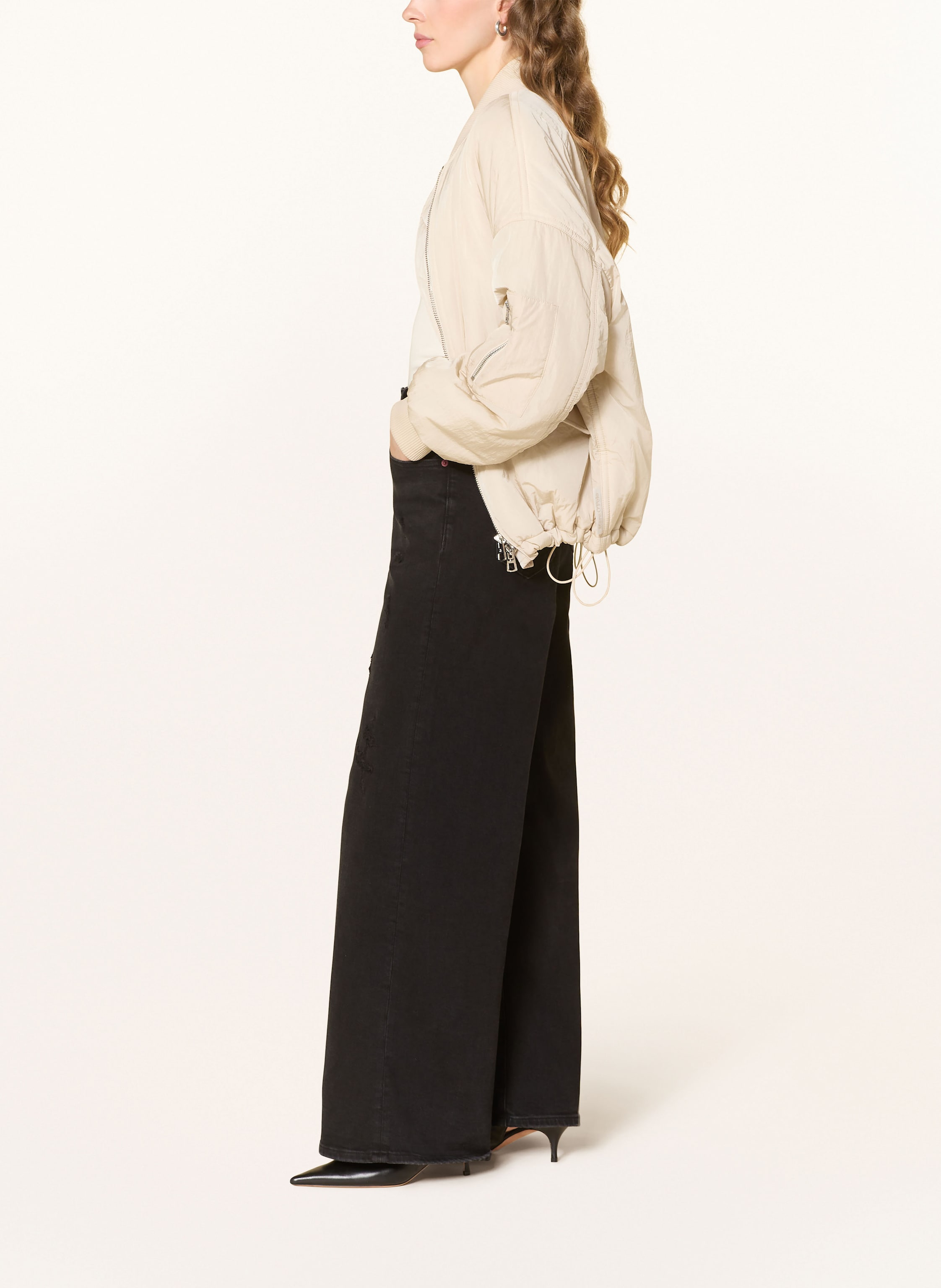 Thumbnail - Elias Rumelis Wide Leg Jeans Kalea weiss