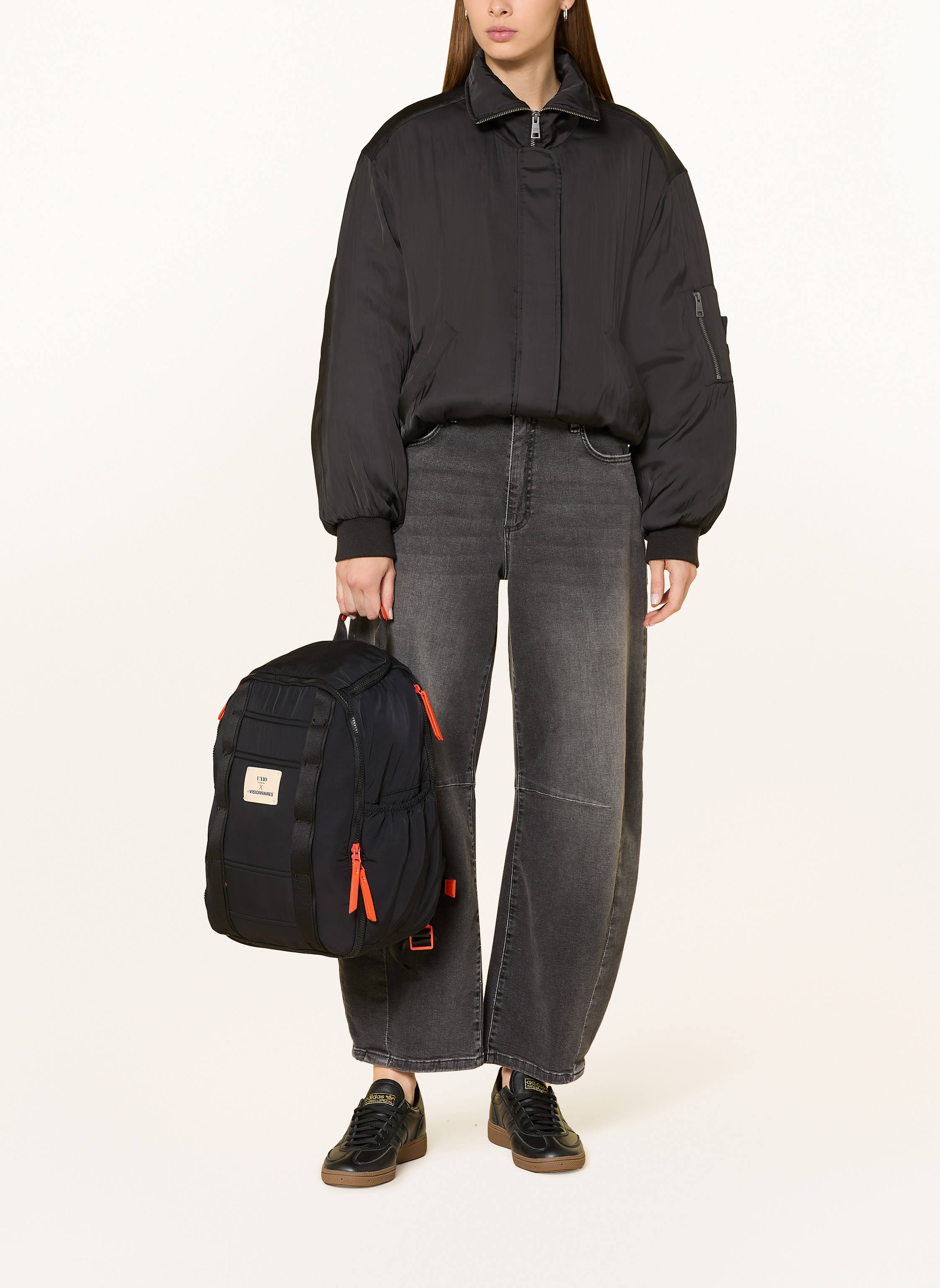 Thumbnail - Unio Rucksack Puffy Mit Laptop-Fach schwarz