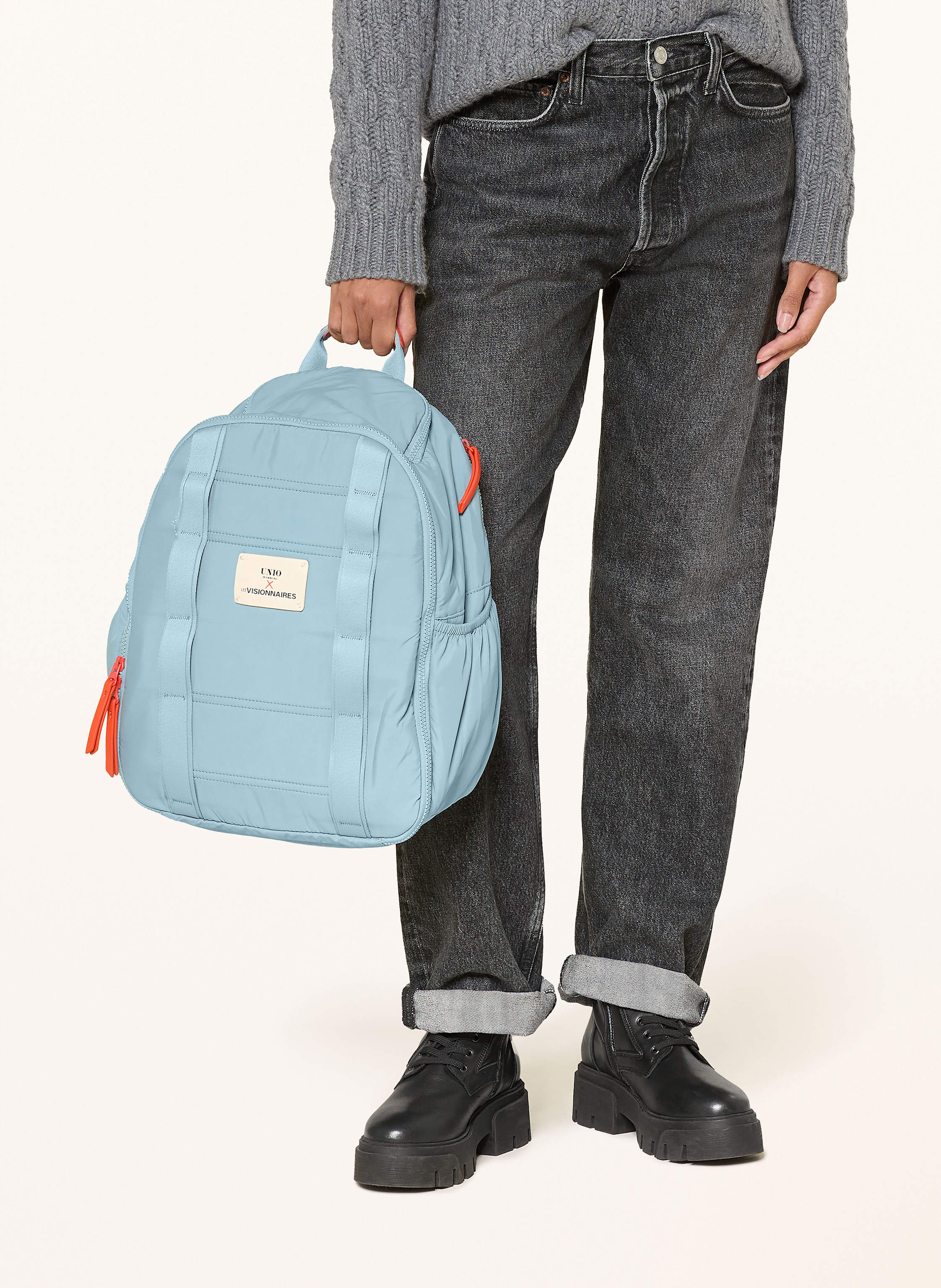 Thumbnail - Unio Rucksack Puffy Mit Laptop-Fach blau