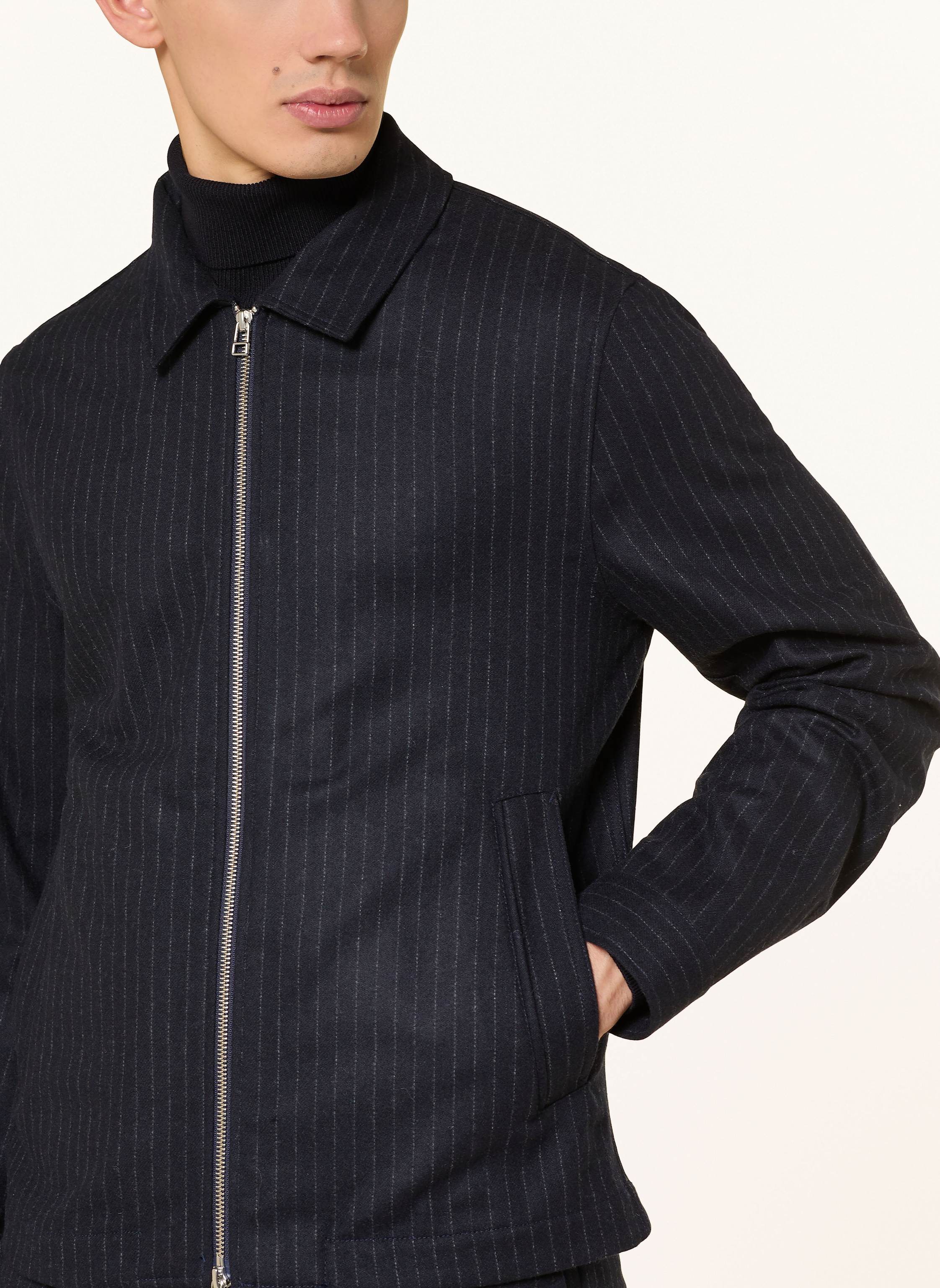 Thumbnail - Tiger Of Sweden Overjacket Barnaby blau