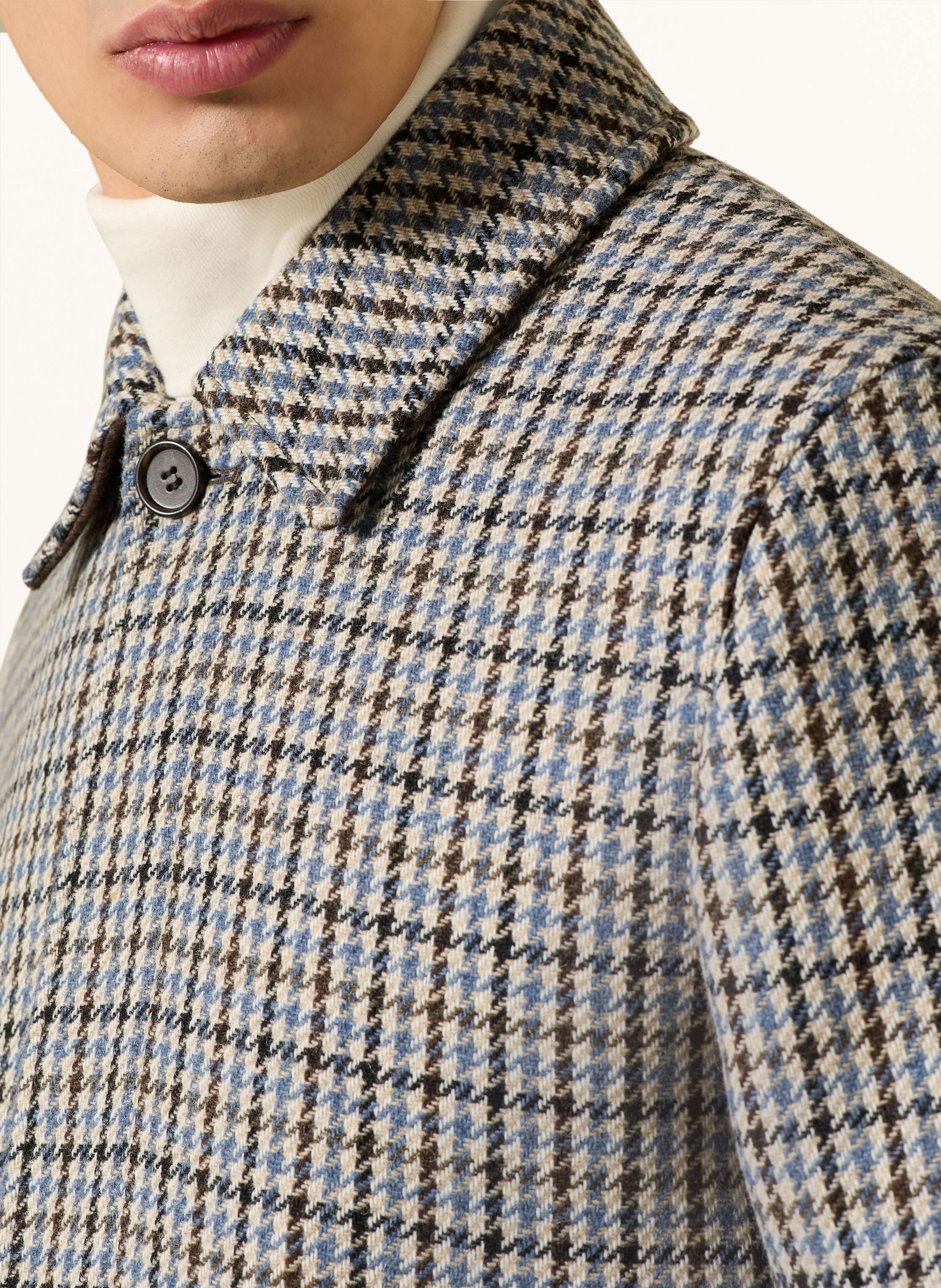 Thumbnail - Tiger Of Sweden Mantel Cane blau