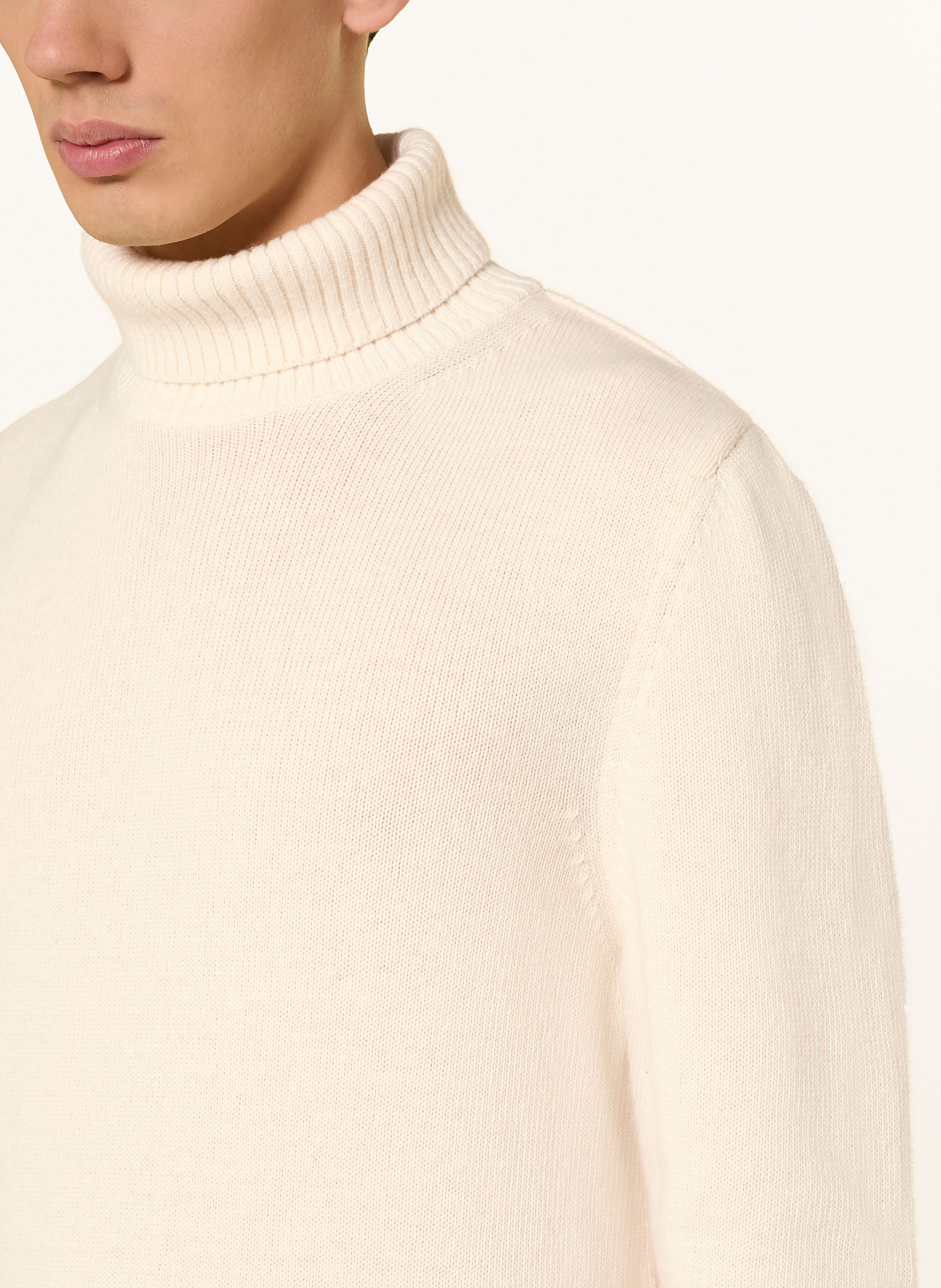 Thumbnail - Barbour Rollkragenpullover weiss