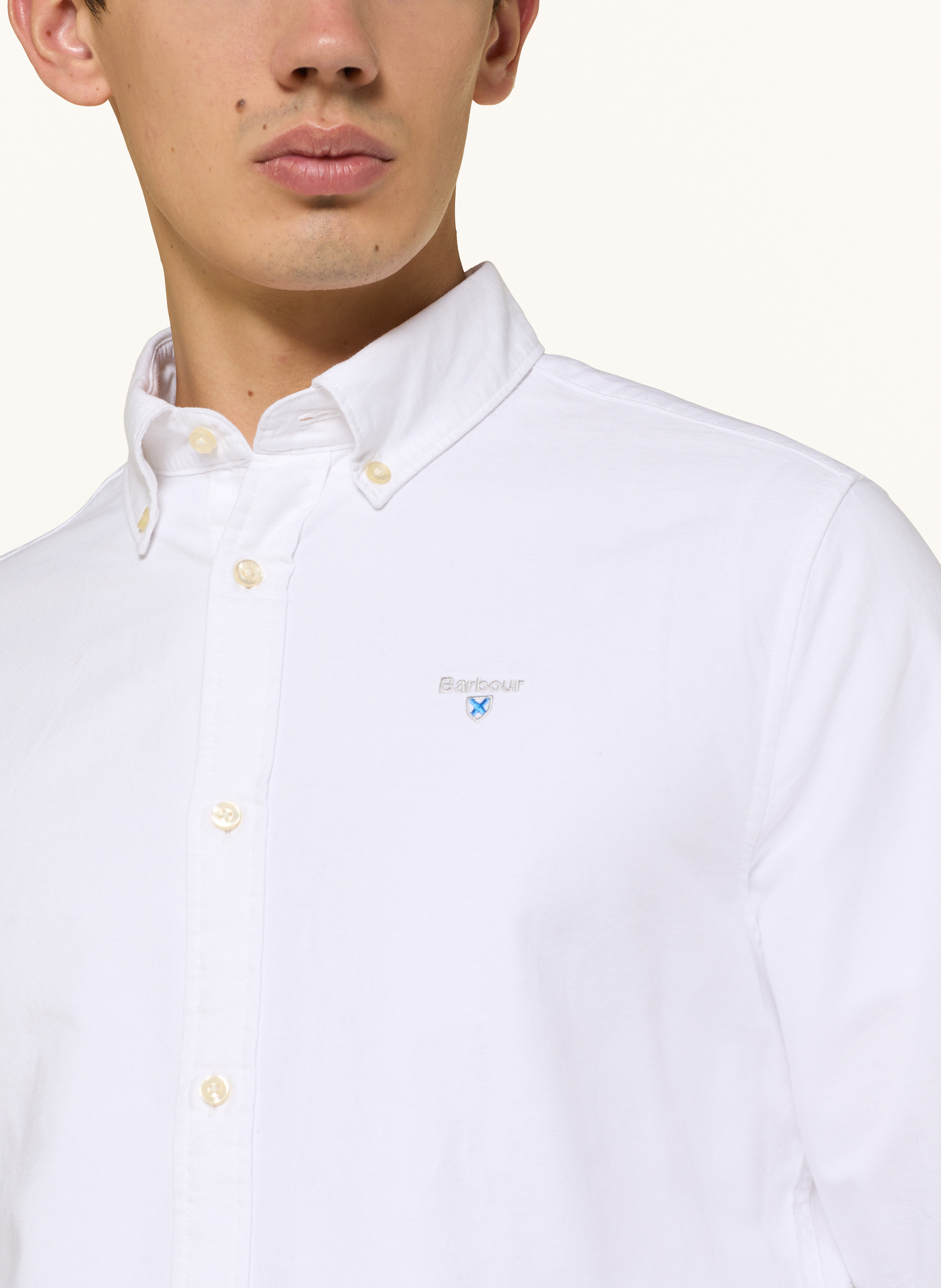 Thumbnail - Barbour Hemd Oxtown Tailored Fit weiss