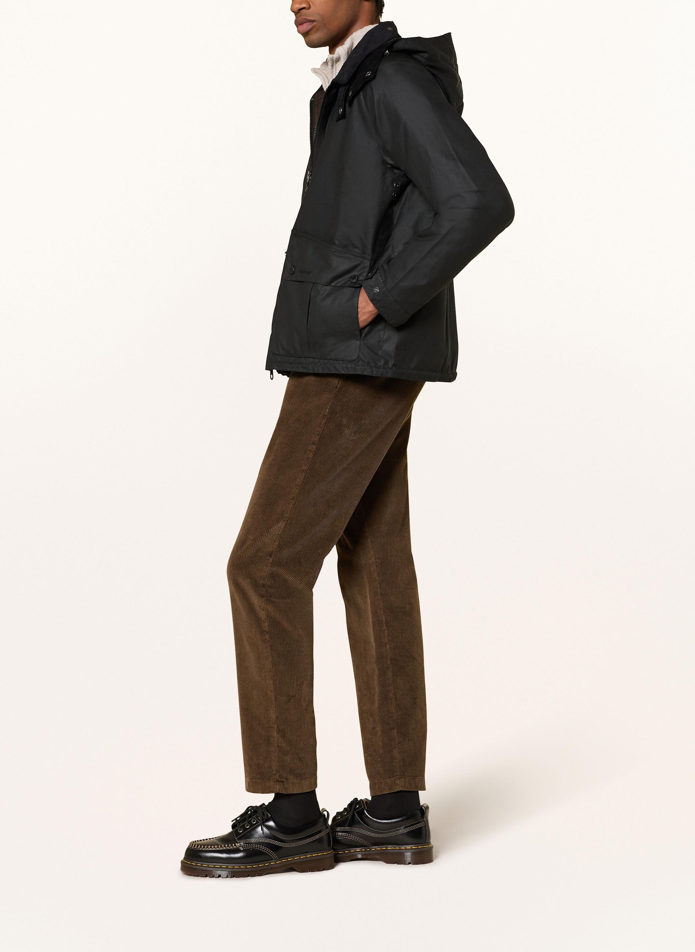 Thumbnail - Barbour Fieldjacket Mit Abnehmbarem Kragen schwarz
