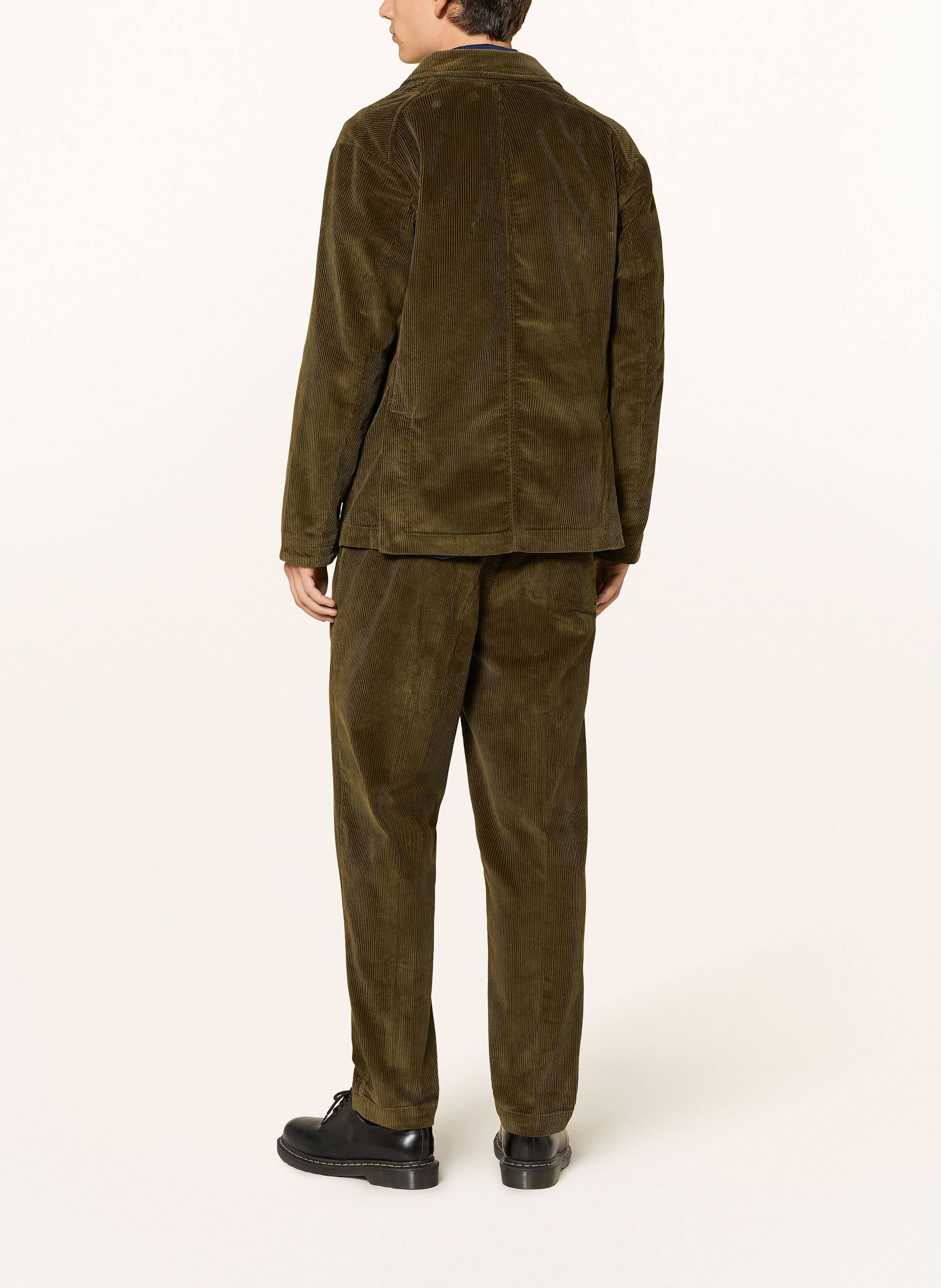 Thumbnail - Barbour Anzughose Slim Fit Aus Cord gruen