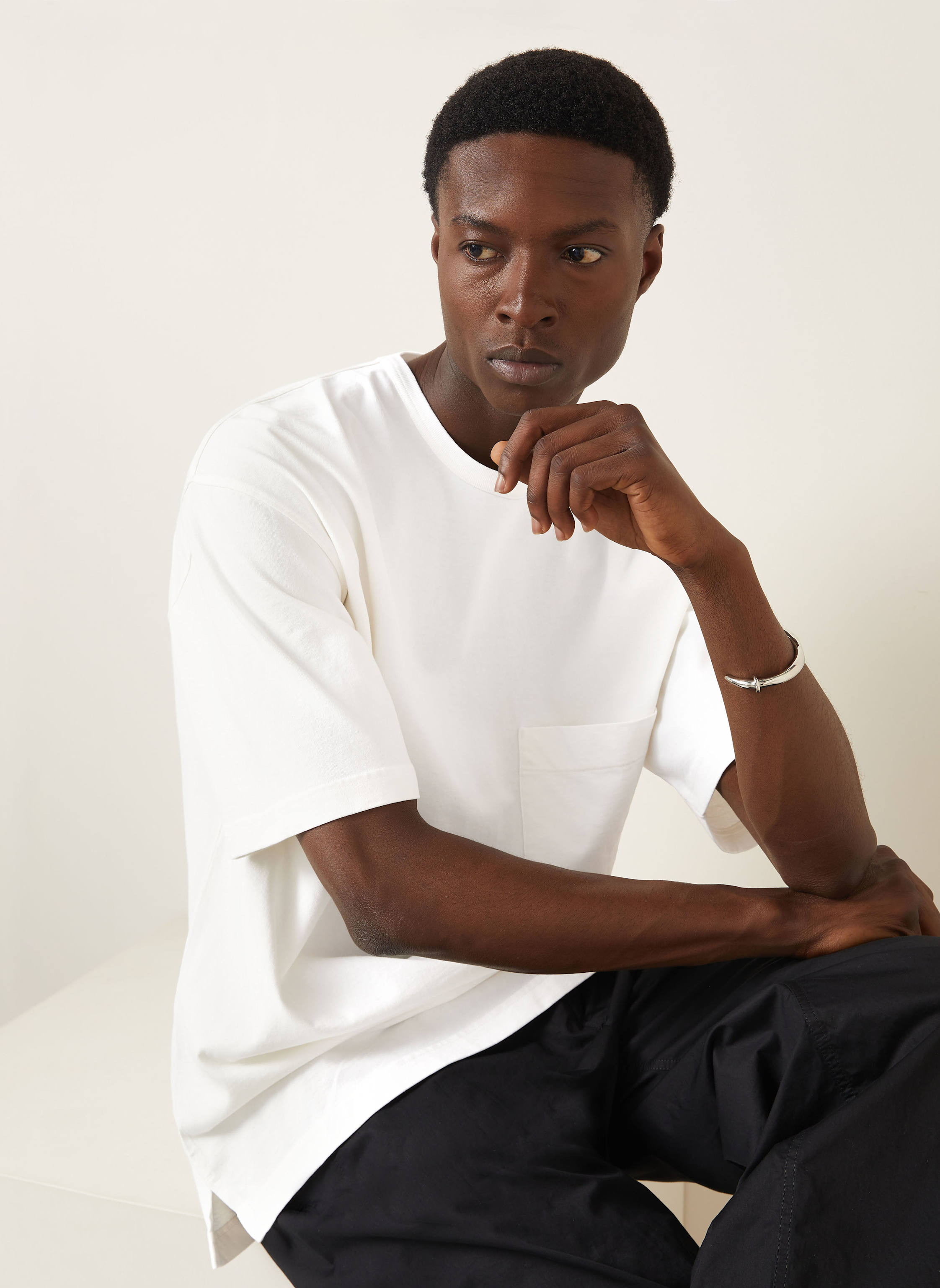 Thumbnail - Lemaire Oversized-Shirt weiss