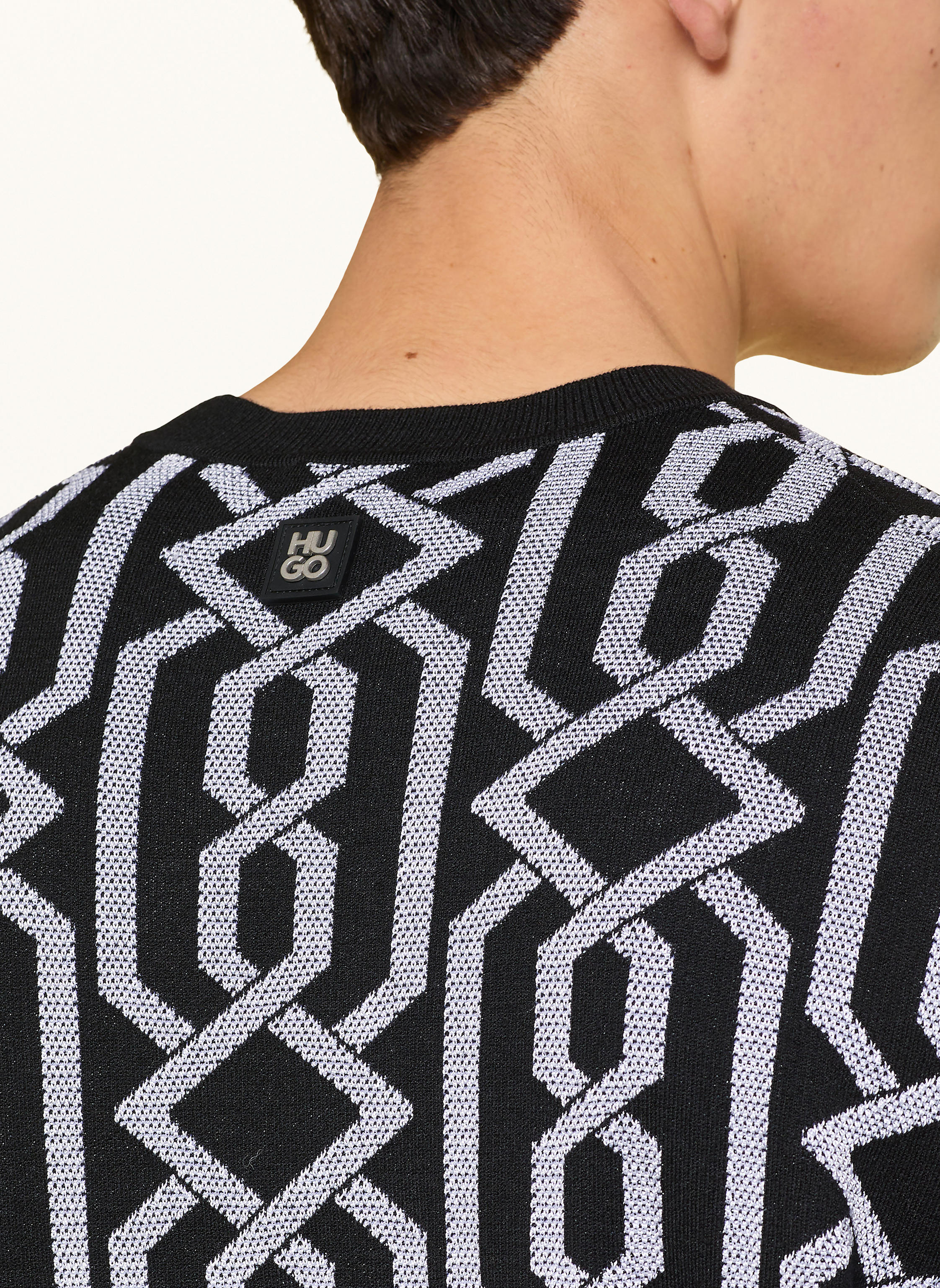 Thumbnail - Hugo Pullover Souvawn schwarz