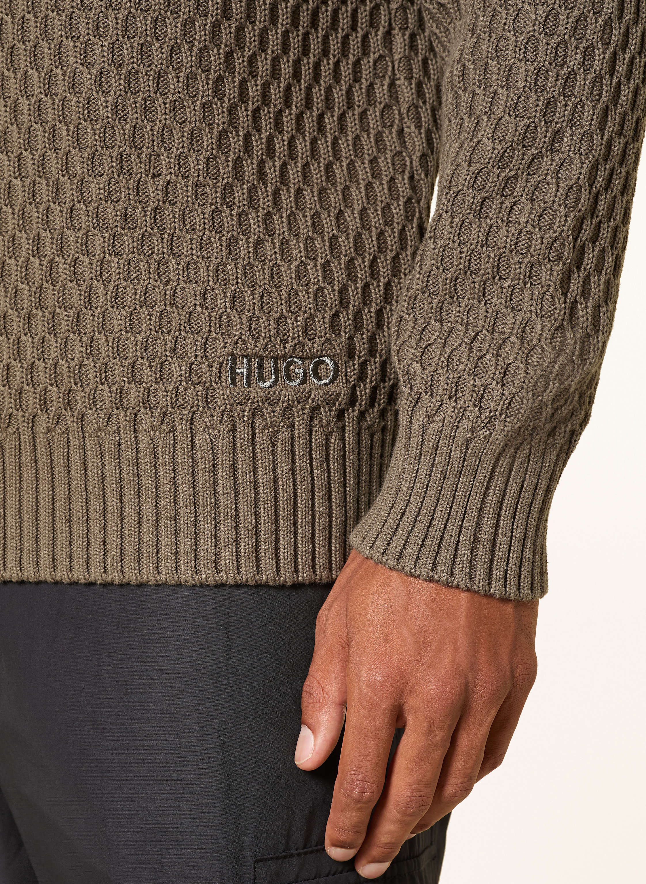 Thumbnail - Hugo Pullover Syer beige