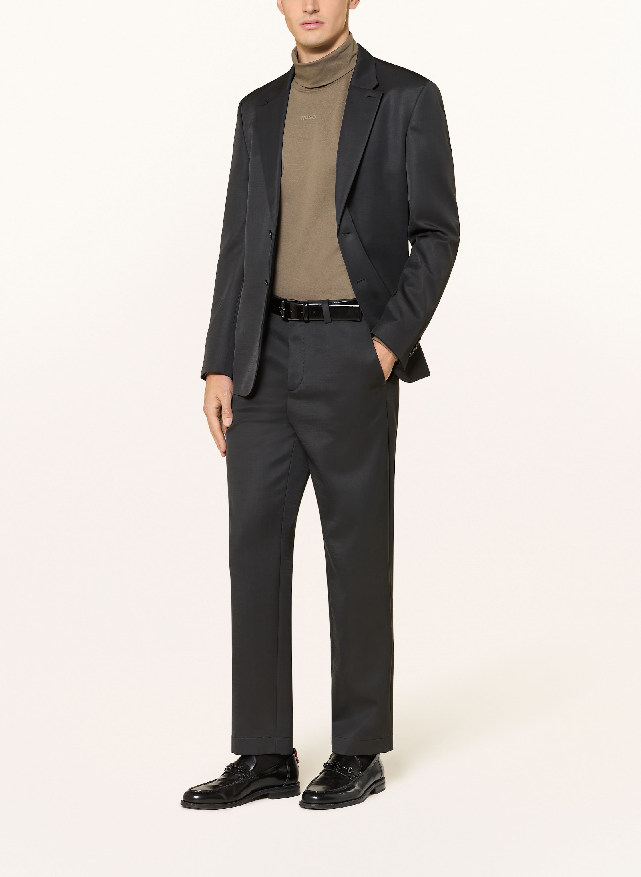 Thumbnail - Hugo Rollkragenshirt Daporollo beige