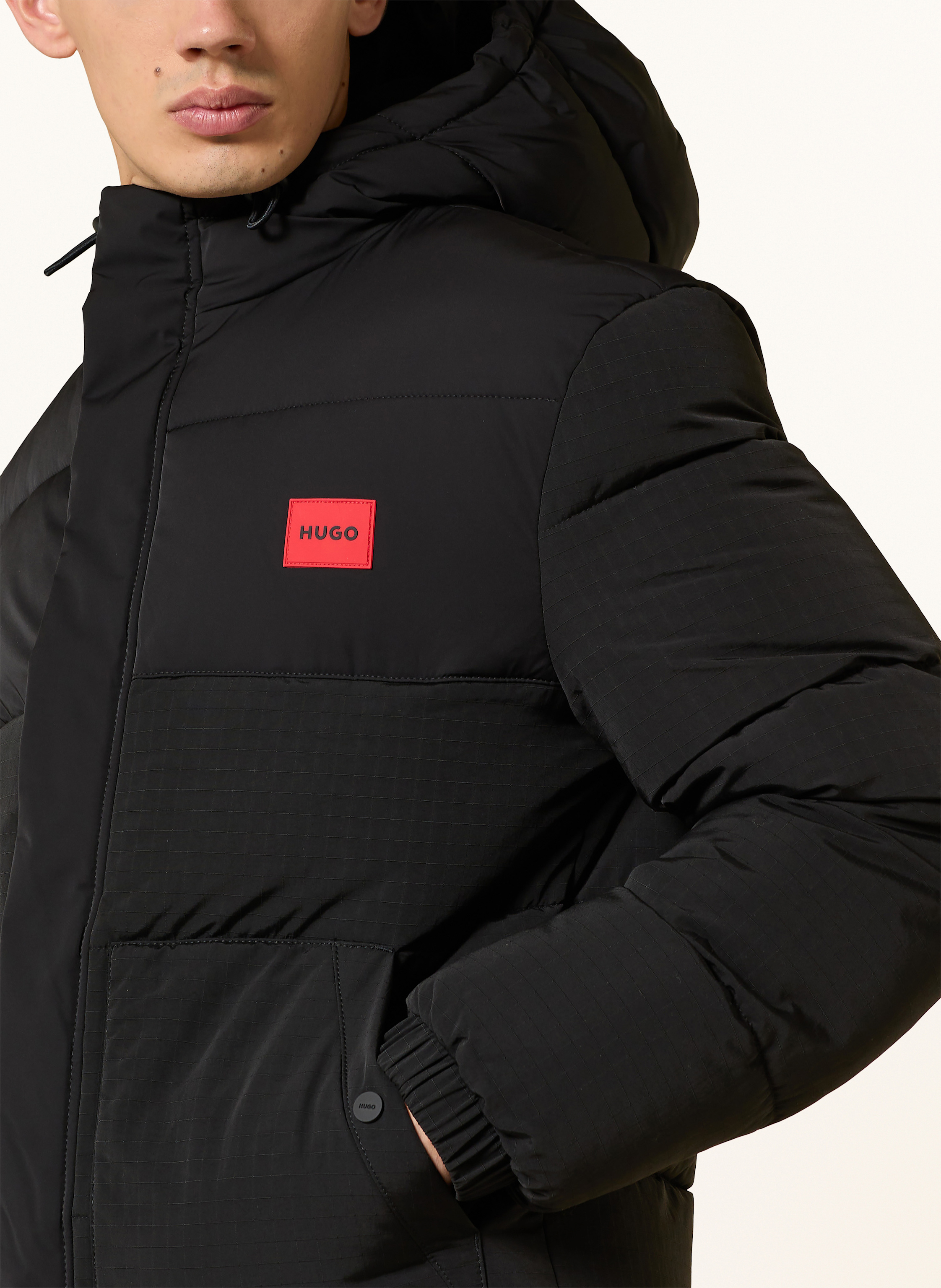 Thumbnail - Hugo Steppjacke Baro schwarz